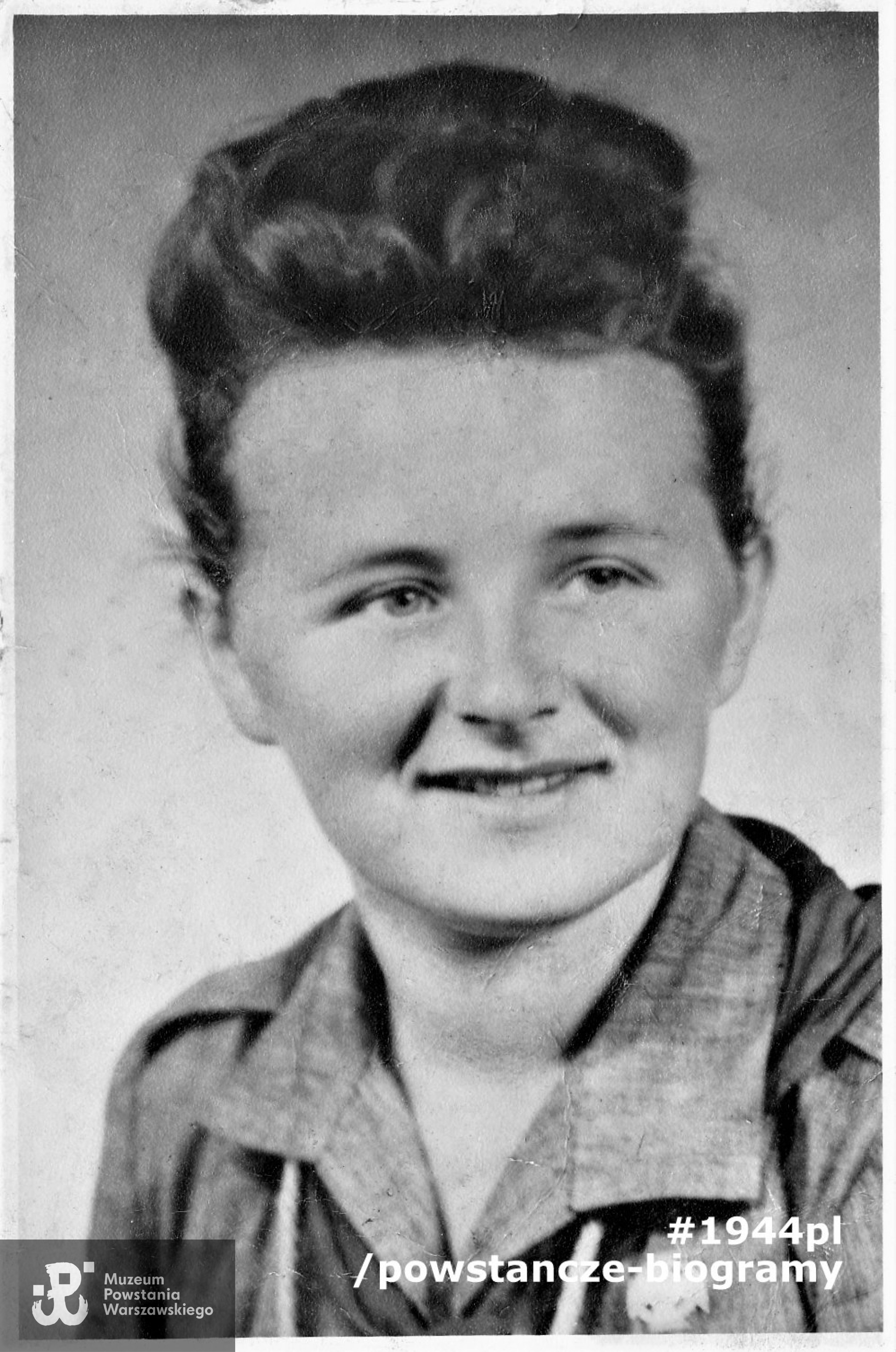 Irena Derus - Cybulska "Iza". Fot. ze zbiorów rodzinnych p. Ireny Cybulskiej