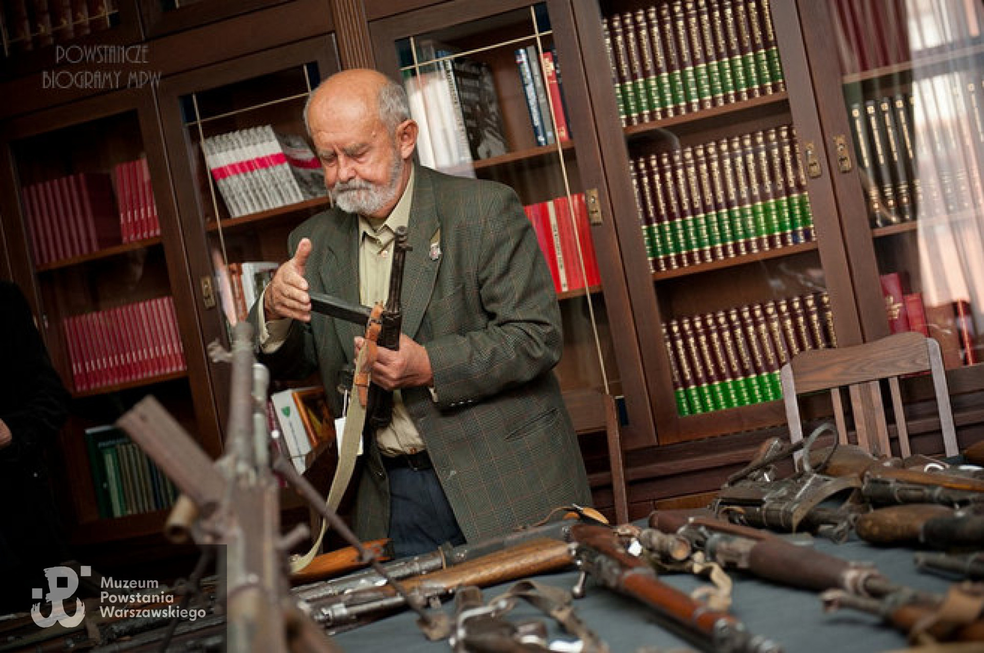 W Muzeum Powstania Warszawskiego, październik 2011 r. Fot. Robert Danieluk/MPW