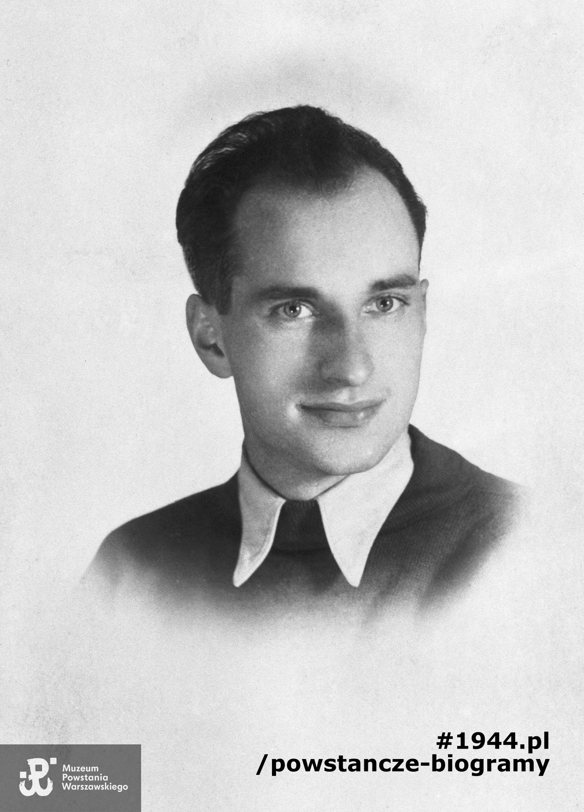 kpr. pchor. Henryk Deminet ps. "Miś" (1922-1981). Fot.  ze zbiorów Muzeum Powstania Warszawskiego - batalion "Zośka"