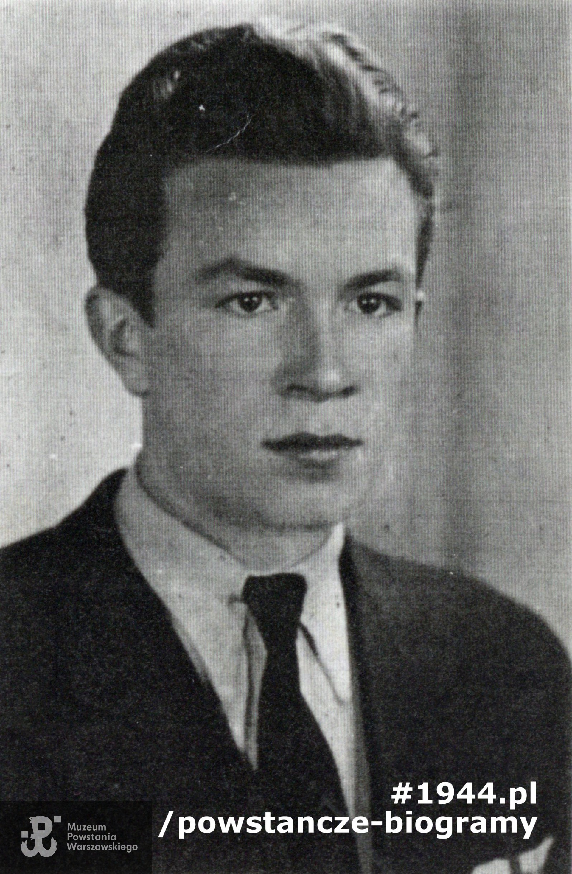 st. strzelec Bohdan Brodowski „Almanzor” (1927-1944). Fot. z archiwum rodzinnego brata, p. Tadeusza Brodowskiego ps. „Bdank"