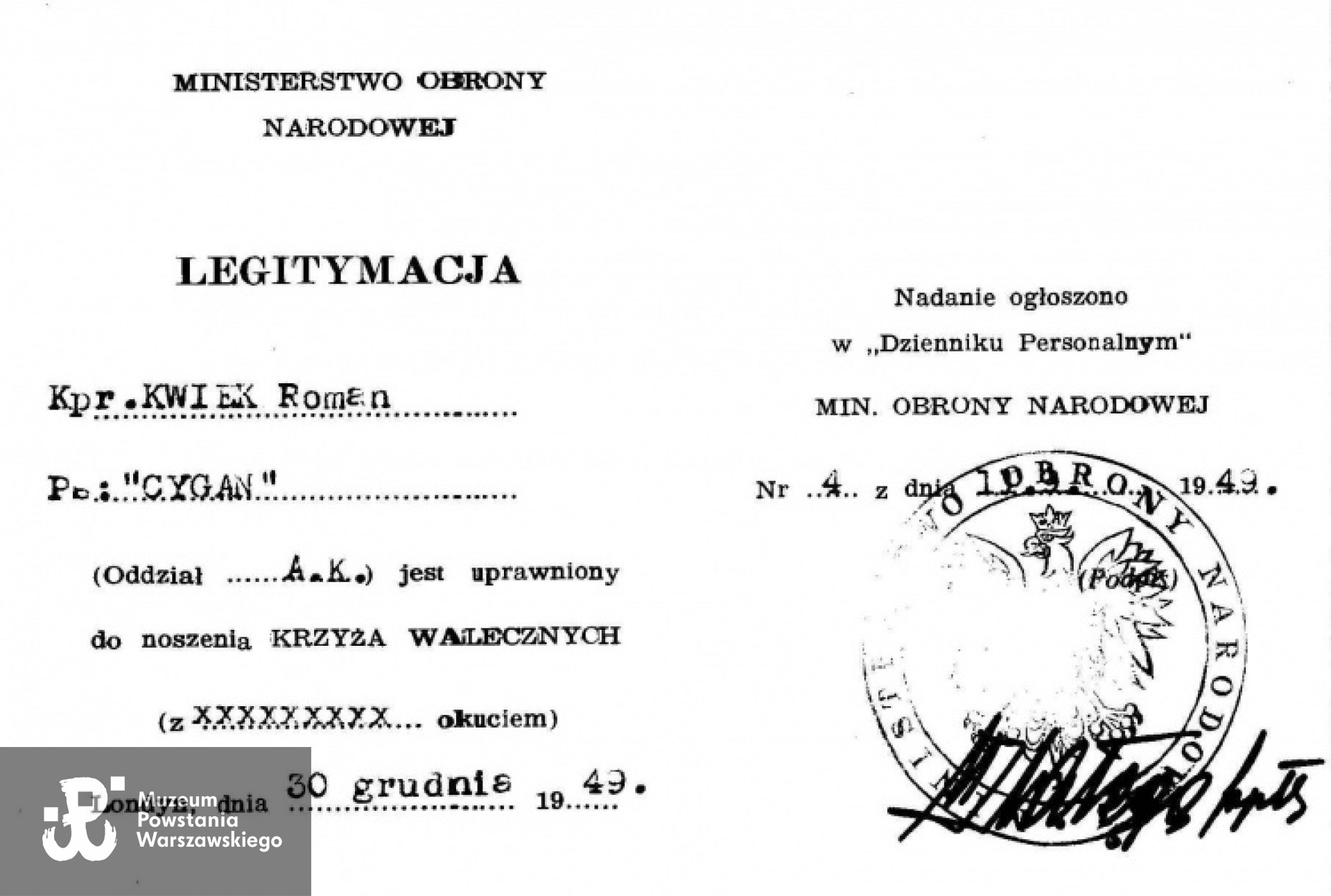 Fot. - archiwum rodzinne Pawła Kwieka