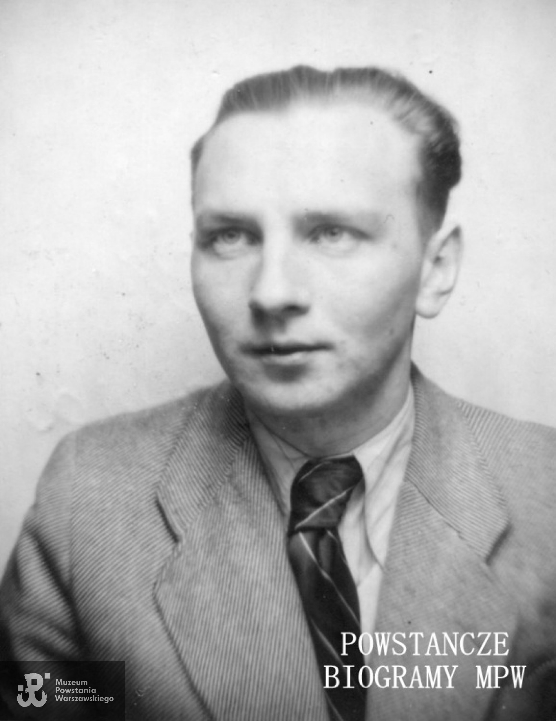 Romuald Wojciech Stefańczyk "Roman" (1917-1944). Fot. z archiwum rodzinnego, obecnie w zbiorach MPW