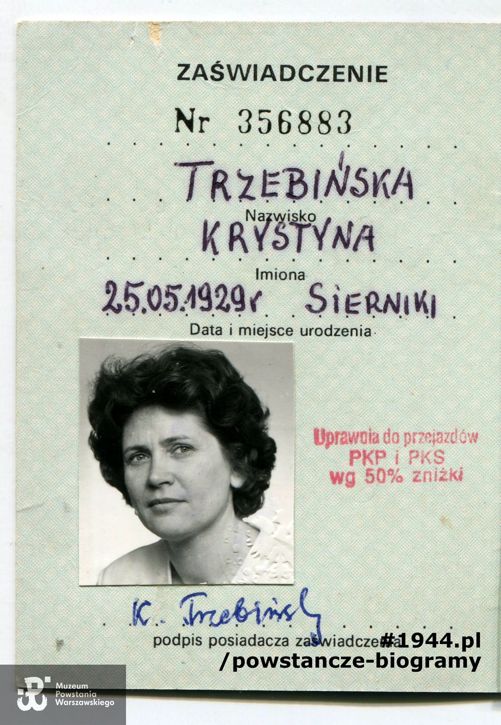 Fot. materiały do Słownika Biograficznego Uczestników PW
