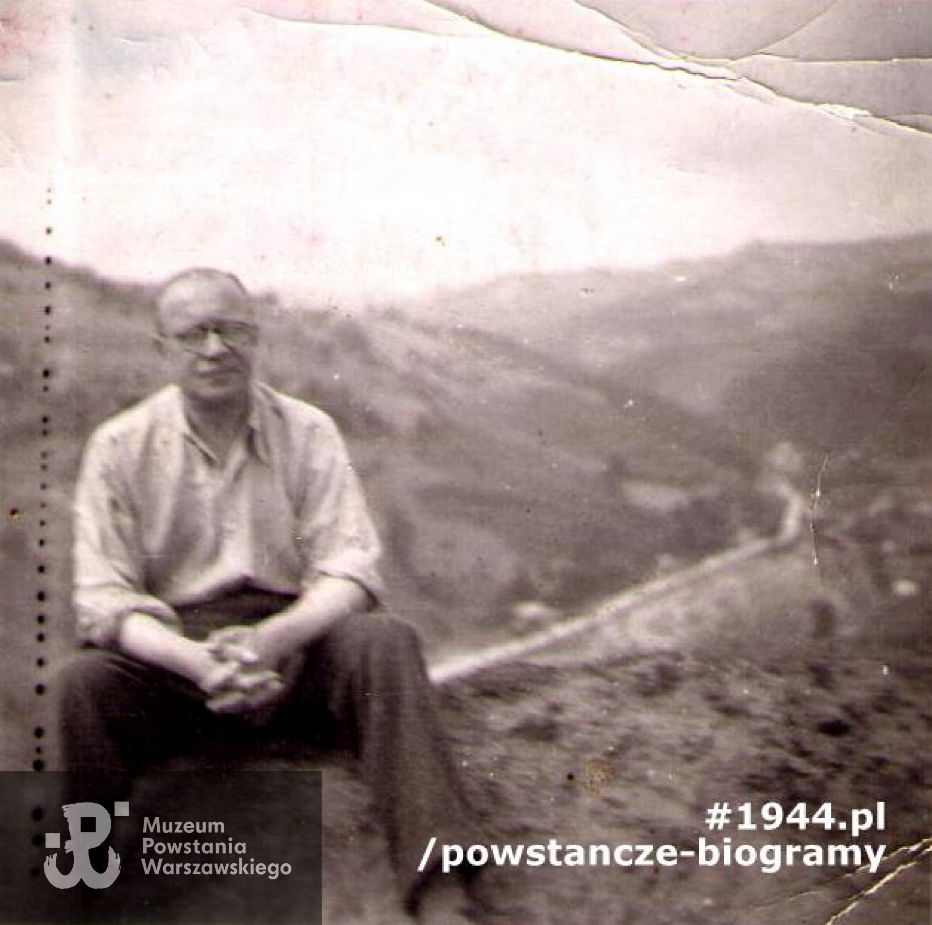 Dr Stanisław Niklewski w Wierchomli, ok. 1950 roku.  Fot. archiwum rodzinne