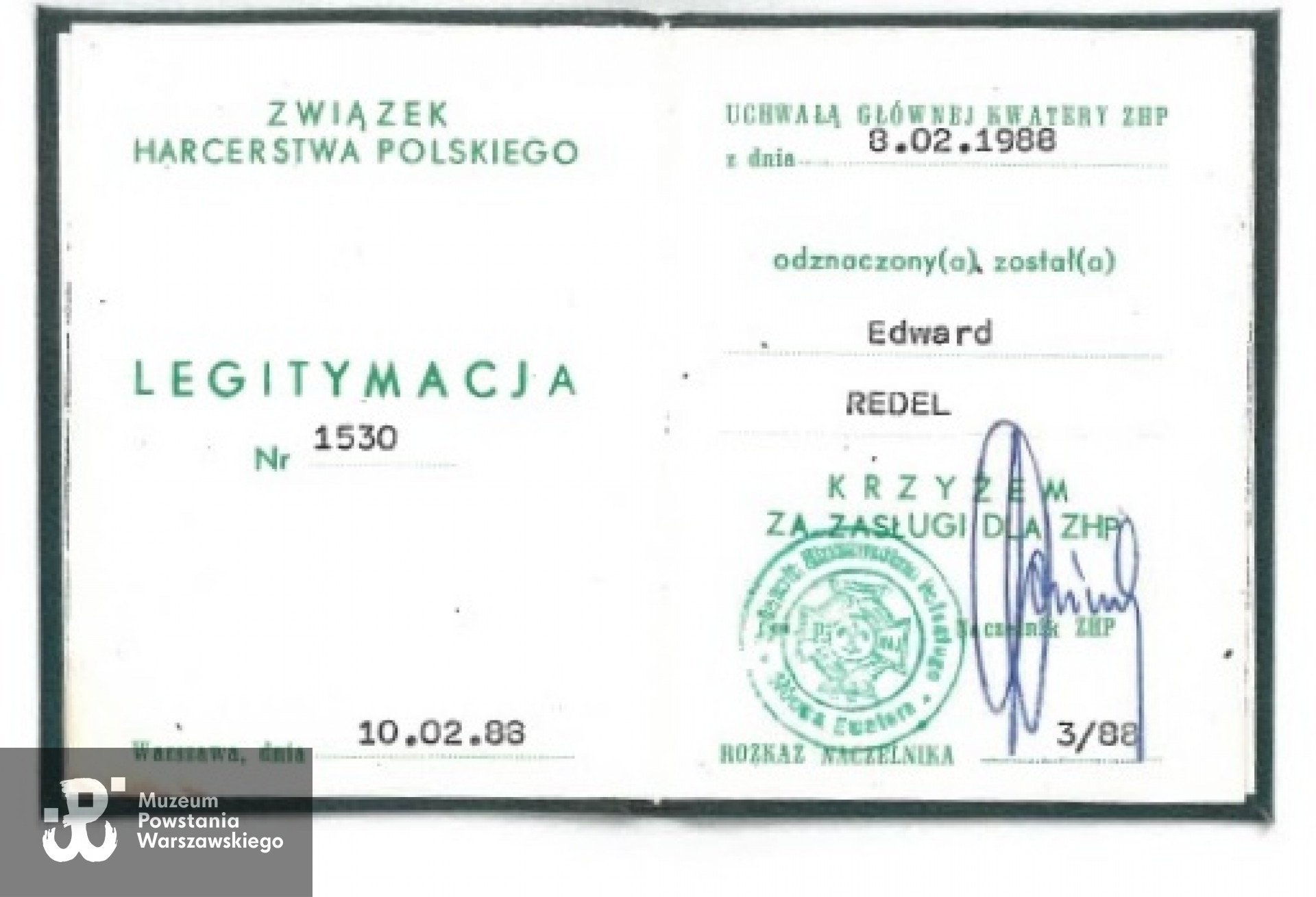 Z archiwum rodzinnego p. Kingi Redel - Tchorzewskiej