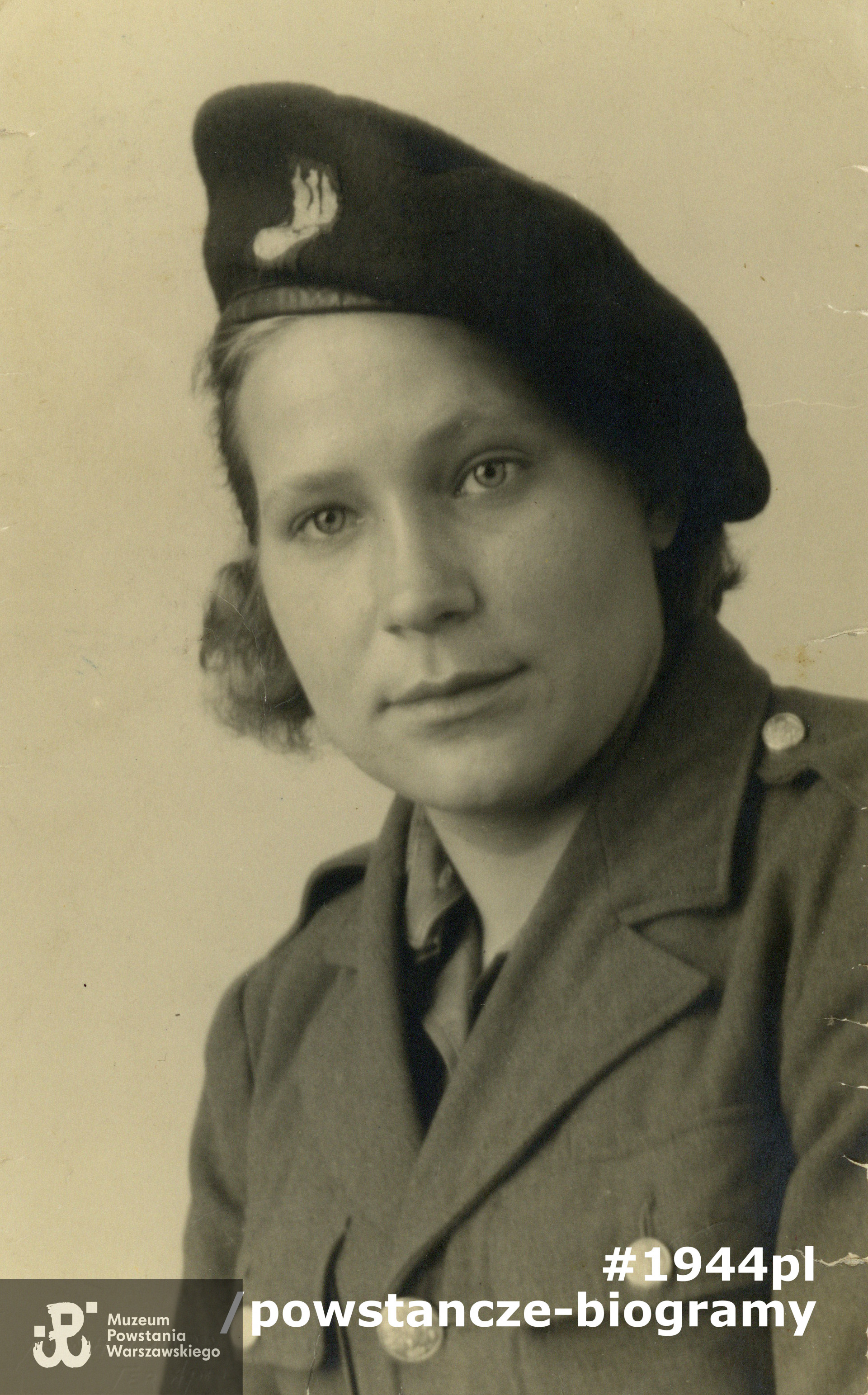 Helena Bareja po mężu Baranowska ps. "Puszkin" (1926-1982). Fot. z archiwum rodzinnego p. Ewy Wróbel