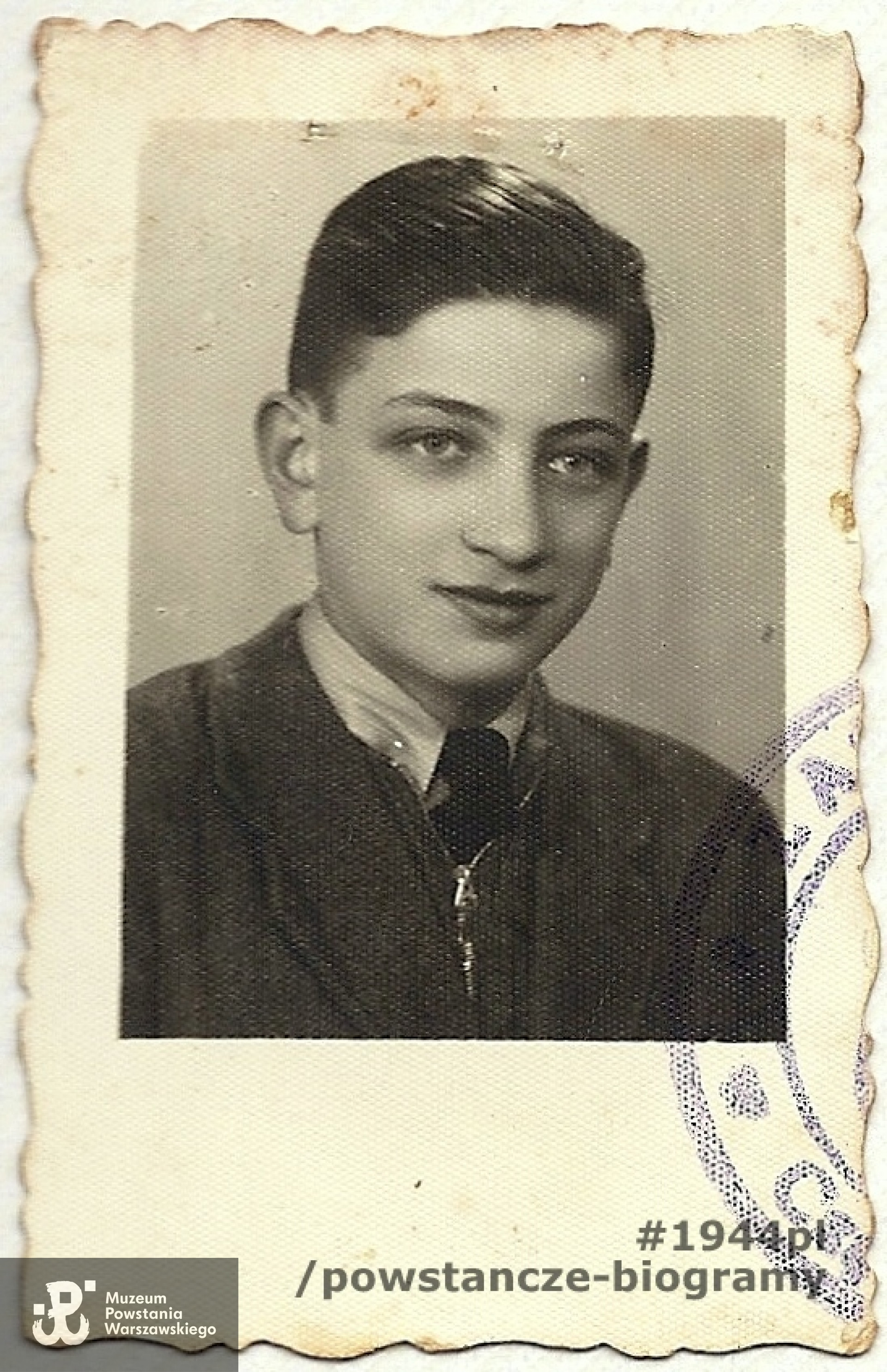  Dawid  Rajzman "Karlik". Skan udostępnił p. Ludwik Olczak


