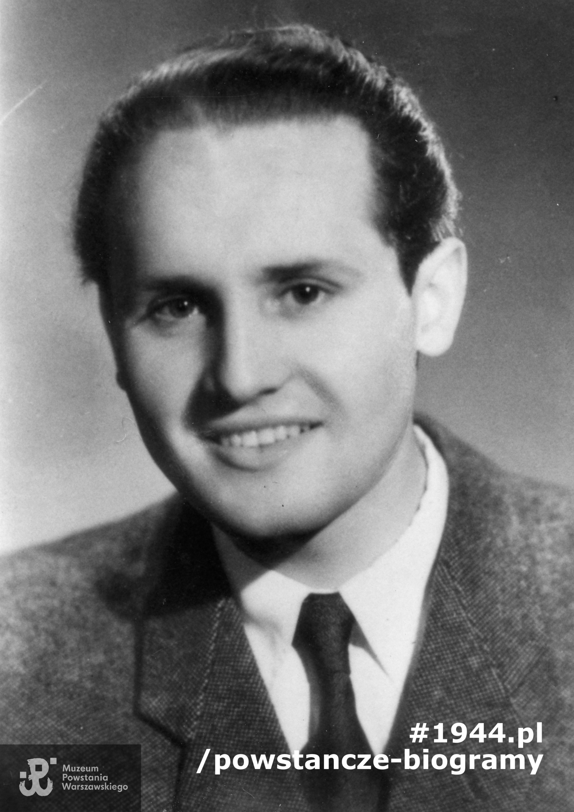 Witold Klaudiusz Cegieła „Tolek”. Fot. ze zbiorów Muzeum Powstania Warszawskiego - zbiór WIEPW