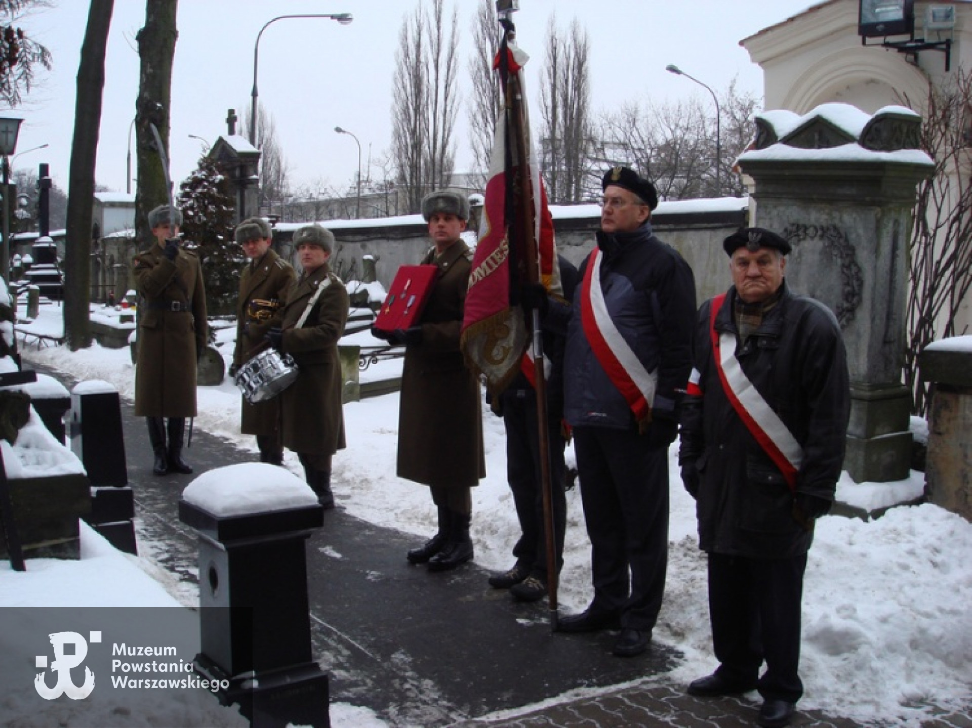 Pogrzeb, 6 stycznia 2010. Ze zbiorów Archiwum 2 HBAP "Żbik".