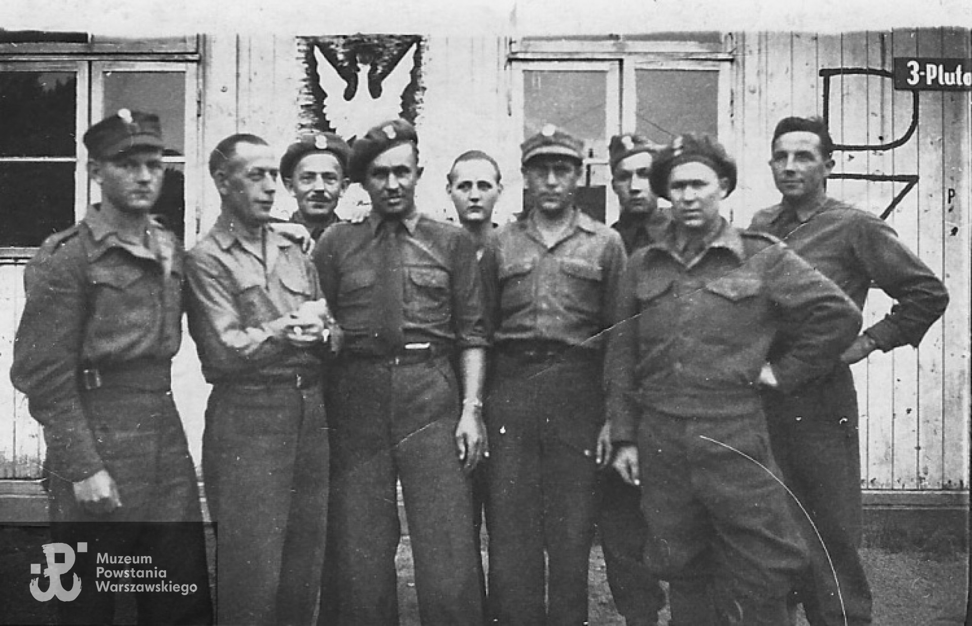 Stalag XI B Fallingbostel - Zygmunt Jannasz stoi drugi z lewej