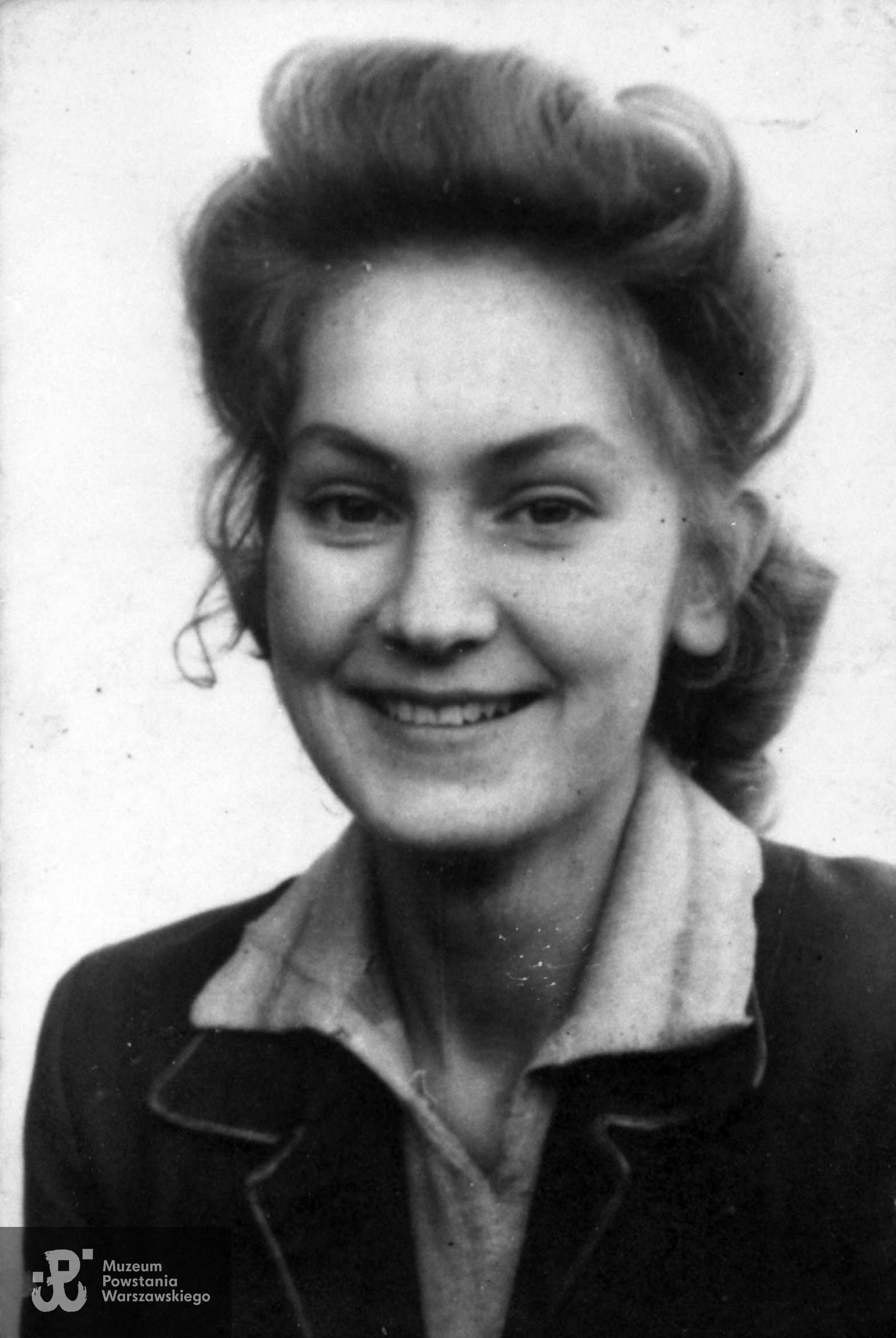 Franciszka Tuszko "Hanka"(1926-1944).  Fot. ze zbiorów Muzeum Powstania Warszawskiego, sygn. MPW-IH/164