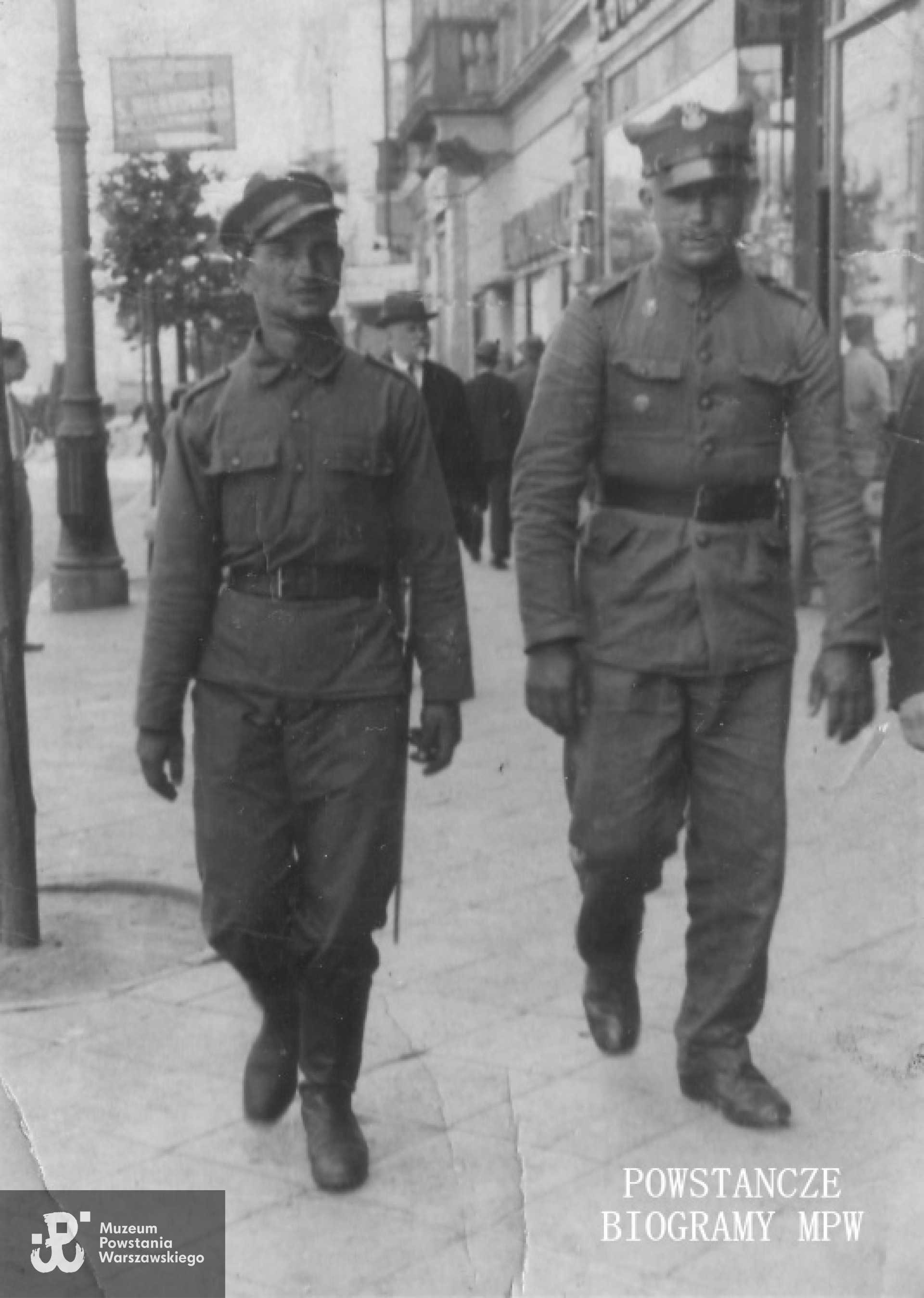 Jerzy Bogdan Chodownik - na zdjęciu po lewej. Fot. z archiwum rodzinnego Piotra Chodownika