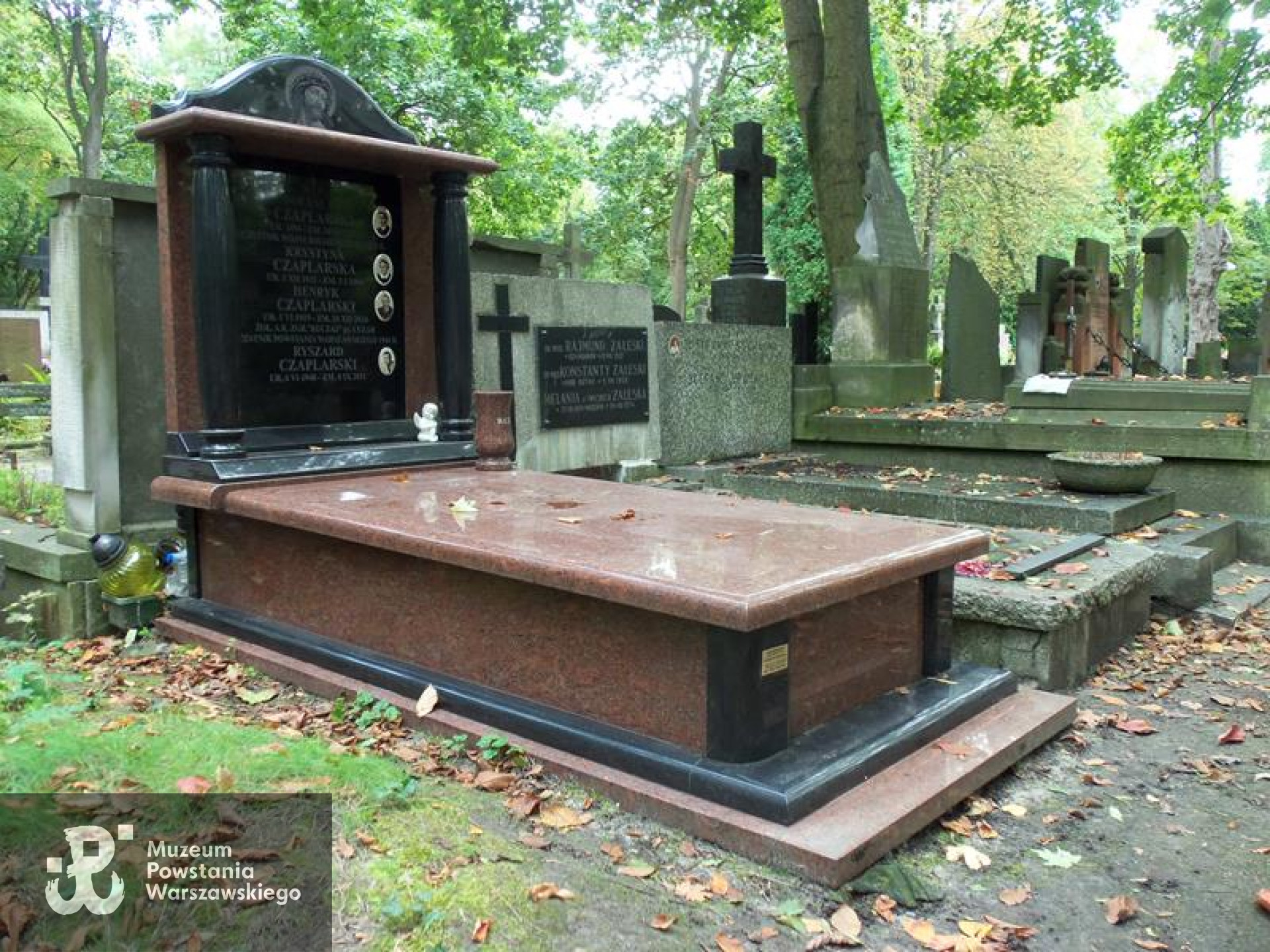 Cmentarz Powązkowski w Warszawie. Fot. Warszawskie Zabytkowe Pomniki Nagrobne:  <i>cmentarze.um.warszawa.pl</i>