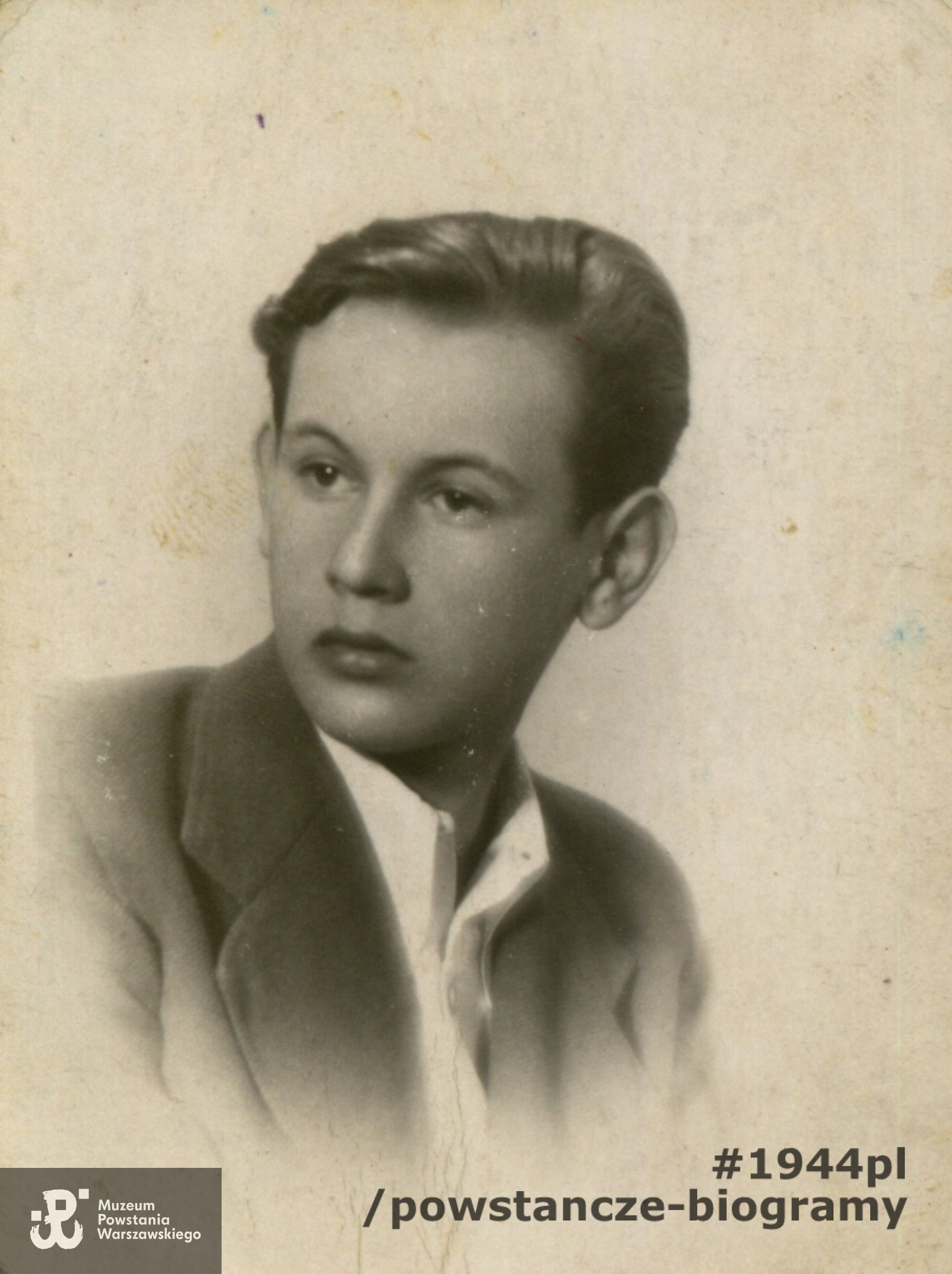 strz. Ryszard Emil Rzepka ps. "Kormański" (1928-1953). Fot. archiwum rodzinne