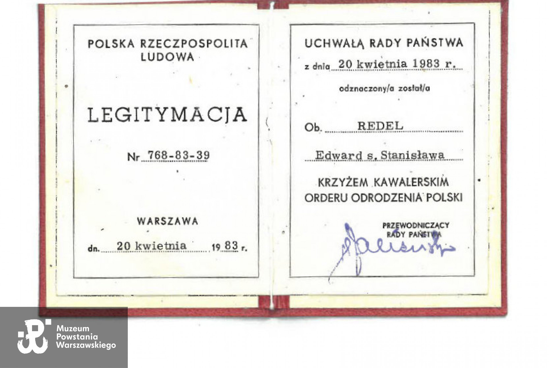 Z archiwum rodzinnego p. Kingi Redel - Tchorzewskiej