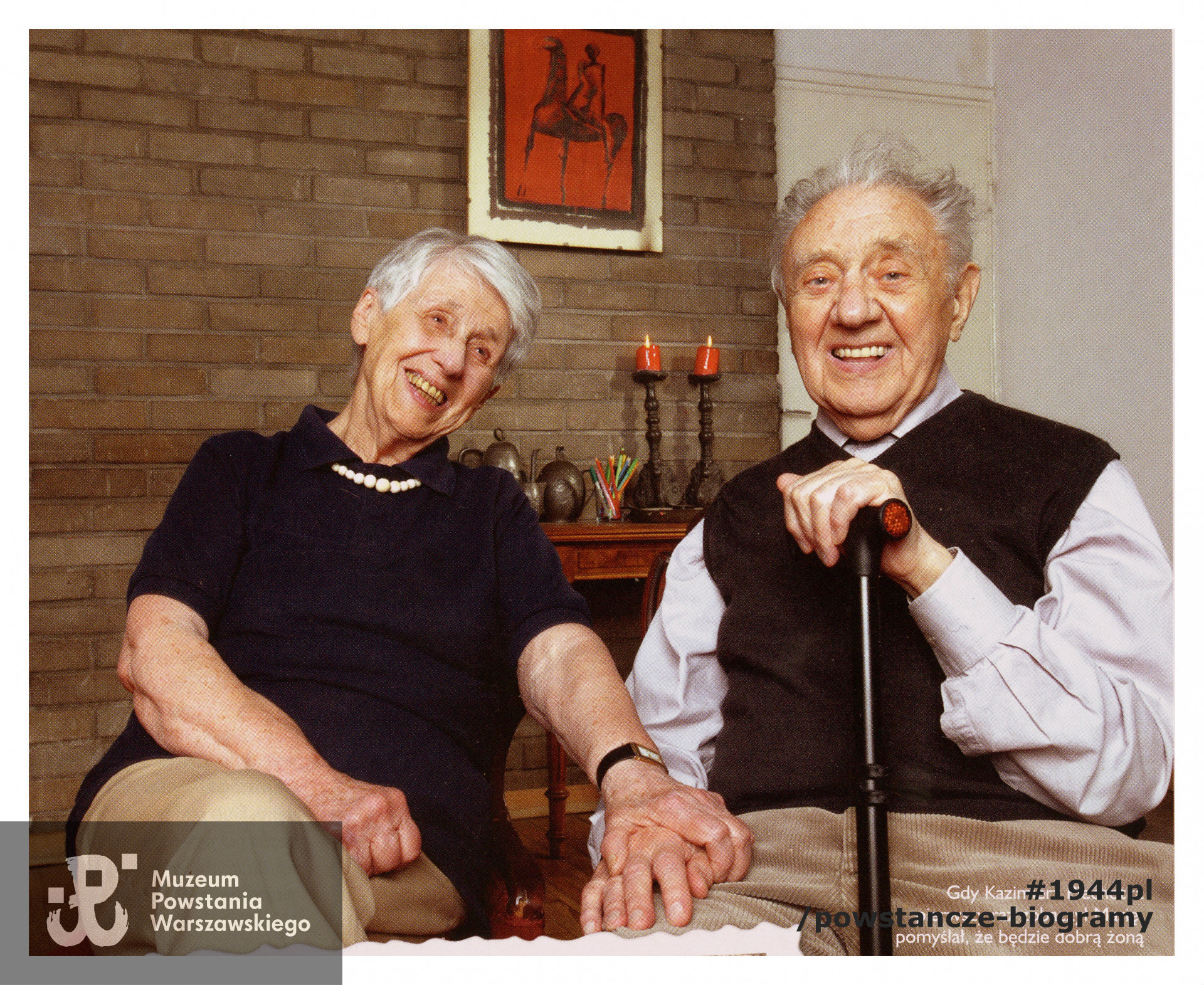 Maria i Kazimierz Piechotkowie. Fot. materiały prasowe, kopia artykułu w zbiorach rodzinnych p. Mariii Piechotki