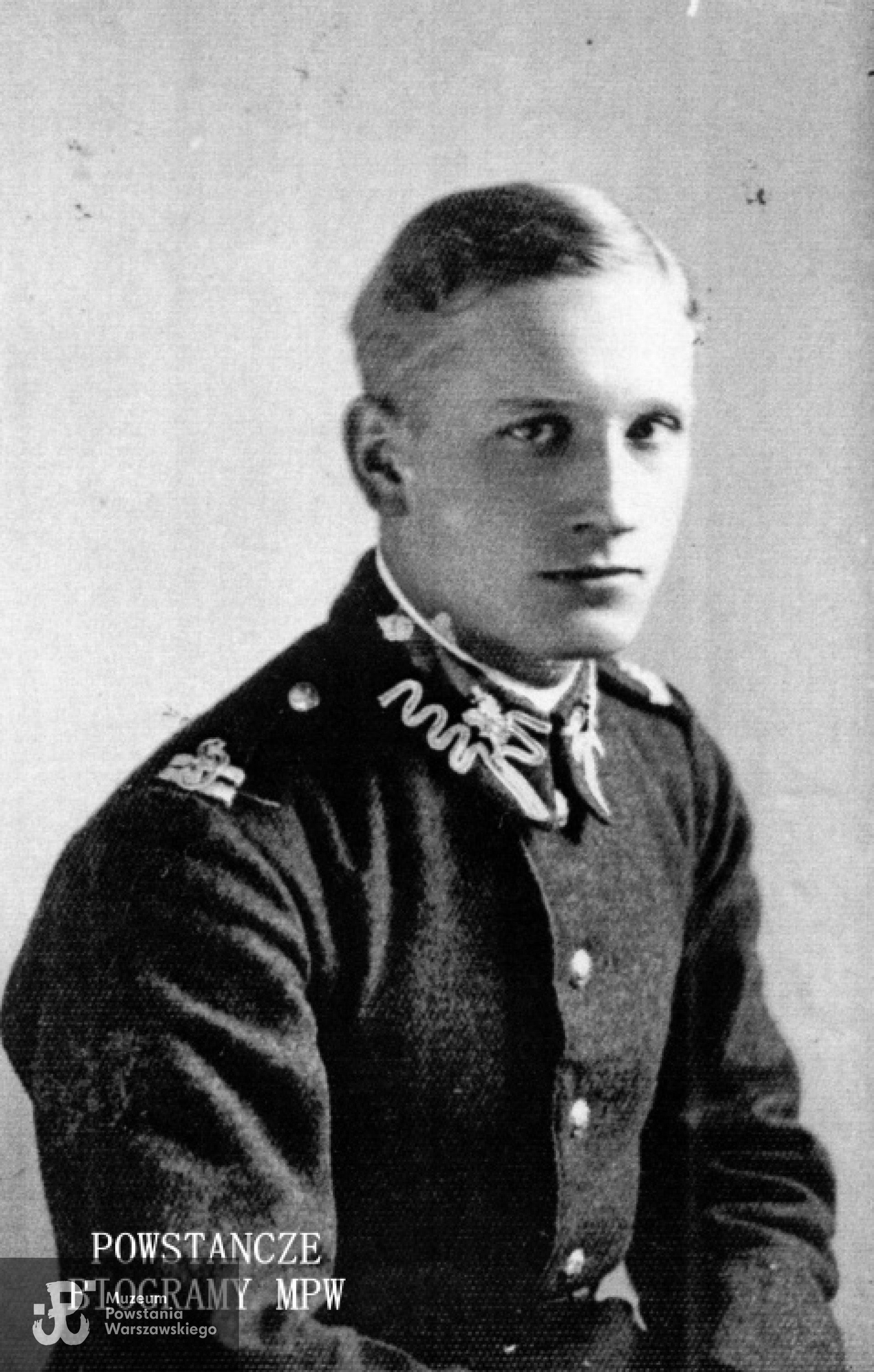 Rtm. Jerzy Ostrzycki "Łańcuch" (1908-1983). Fot ze zbiorów rodzinnych syna, p. Jacka Ostrzyckiego.