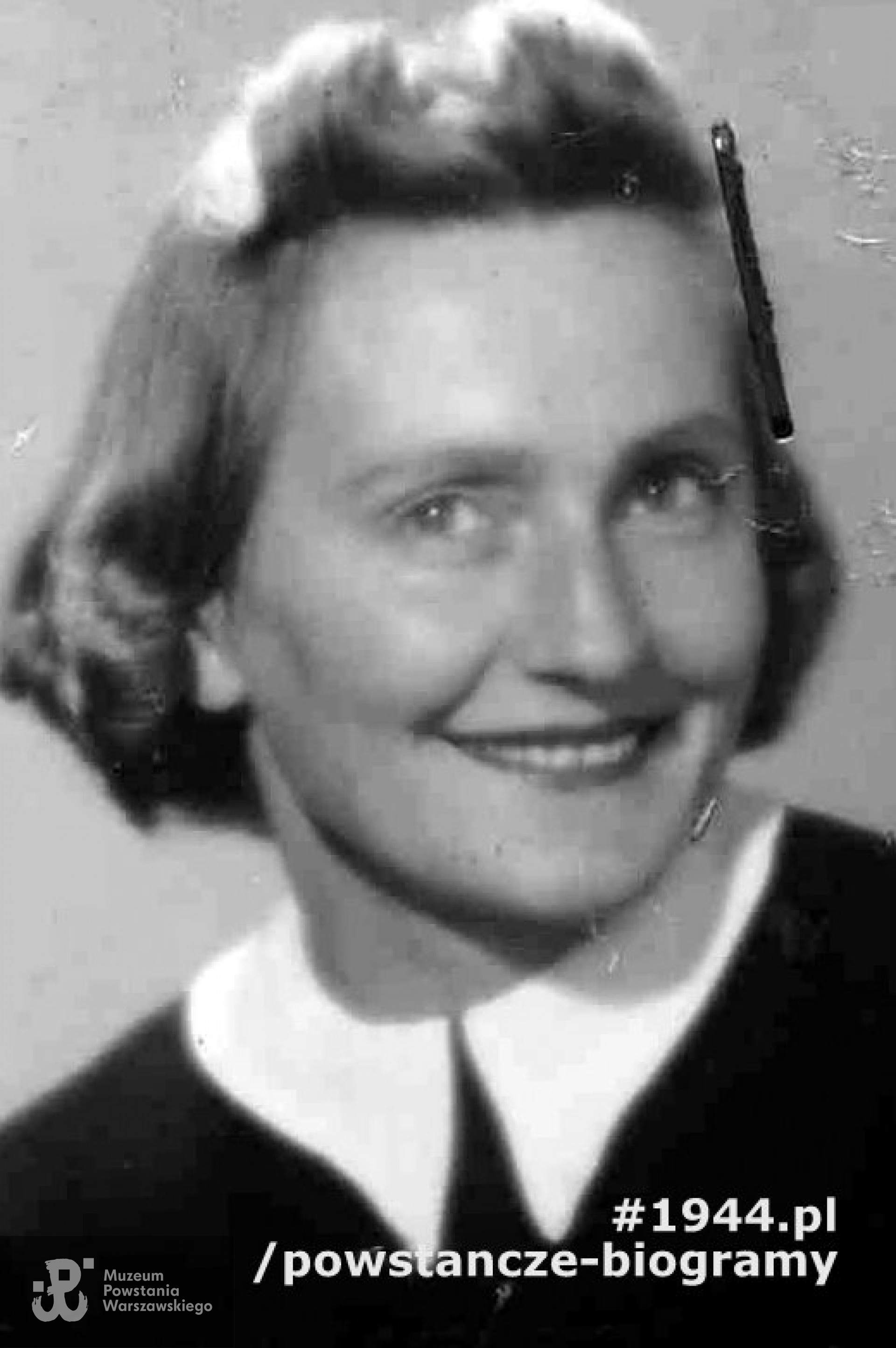  Izabella Maria z Siudaczyńskich Krogulska  (1908 - 1997). Fot. udostępnione przez p. Mariusza Krogulskiego