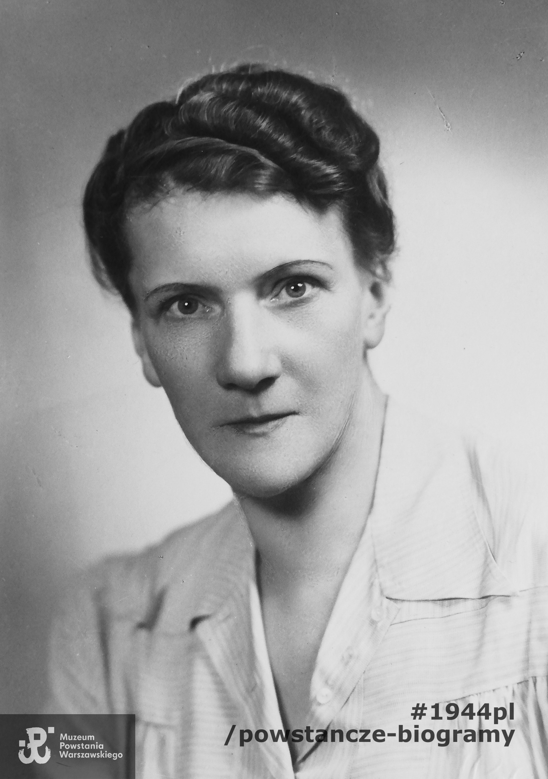 Mjr. Irena Tomalak ps. "Soldau”, "Słowik”, "Maria”. Fot. udostępnione ze zbiorów prywatnych przez p. Pawła Godlewskiego