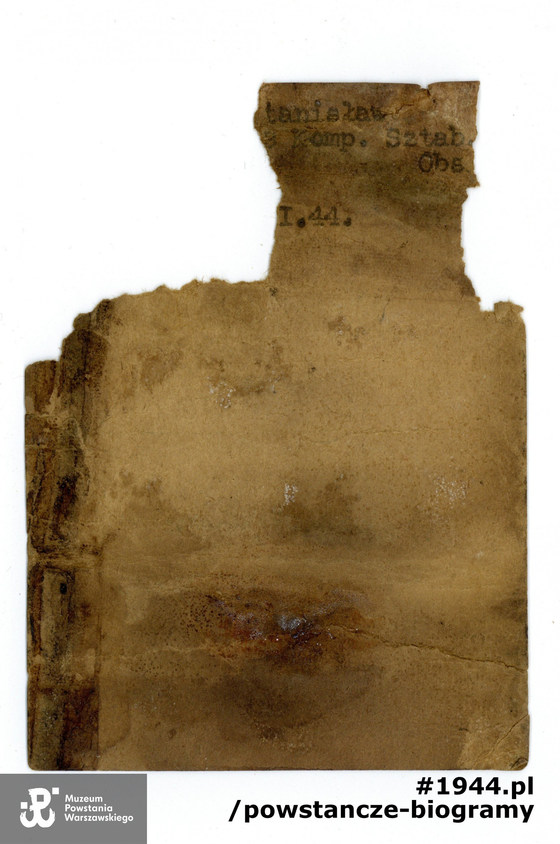 Ze zbiorów Muzeum Powstania Warszawskiego, sygn. P/3305