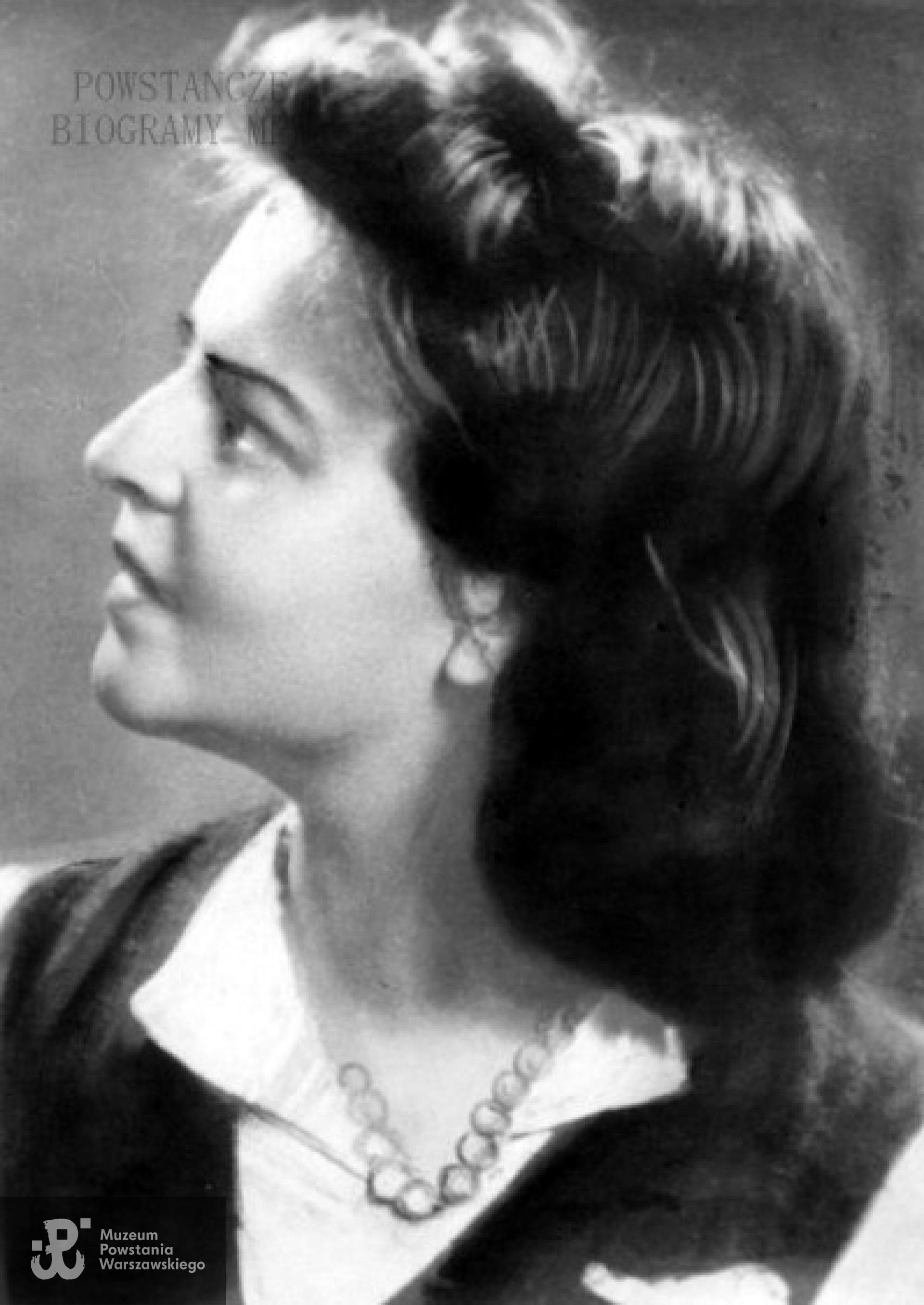 Hanna Rychłowska "Hanka" (1924-1944). Fot. nadesłała Magdalena Ciok.