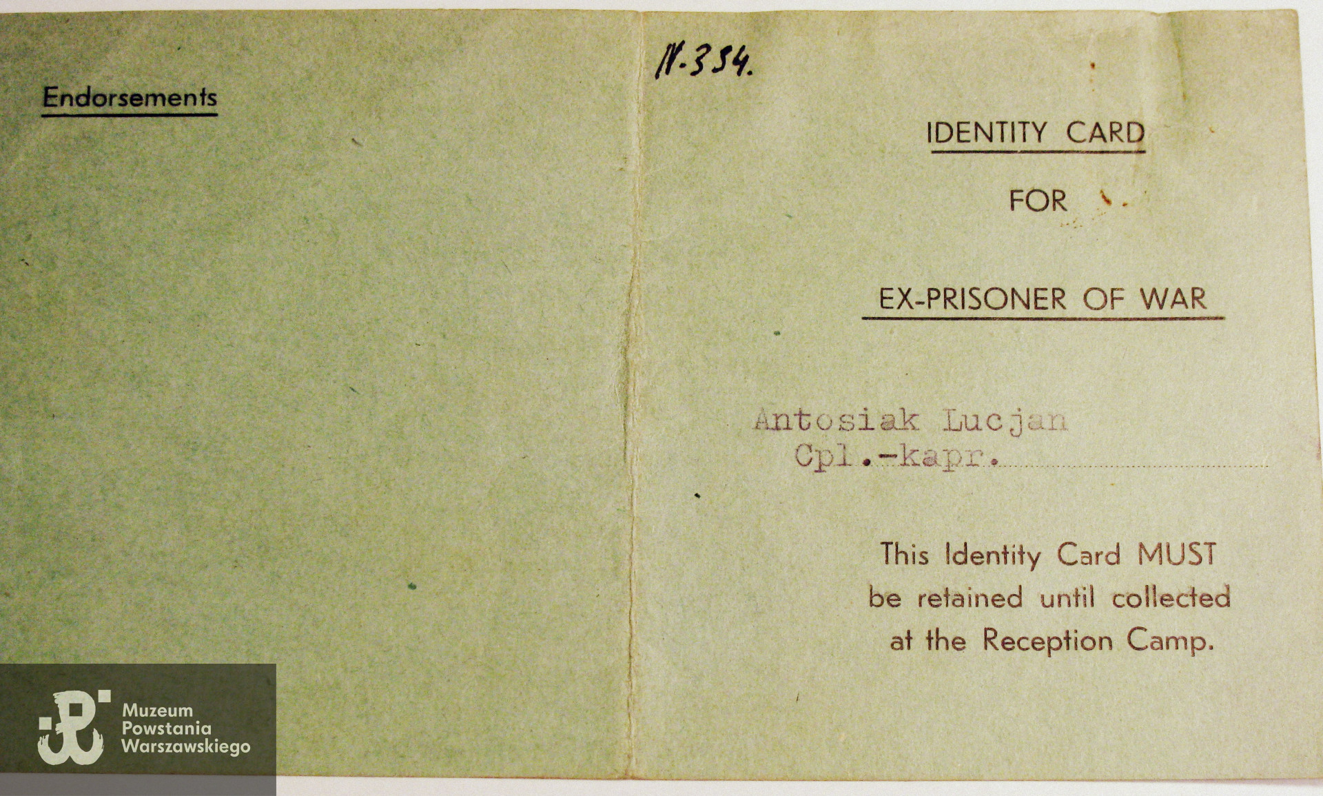  Ze zbiorów Studium Polski Podziemnej w Londynie