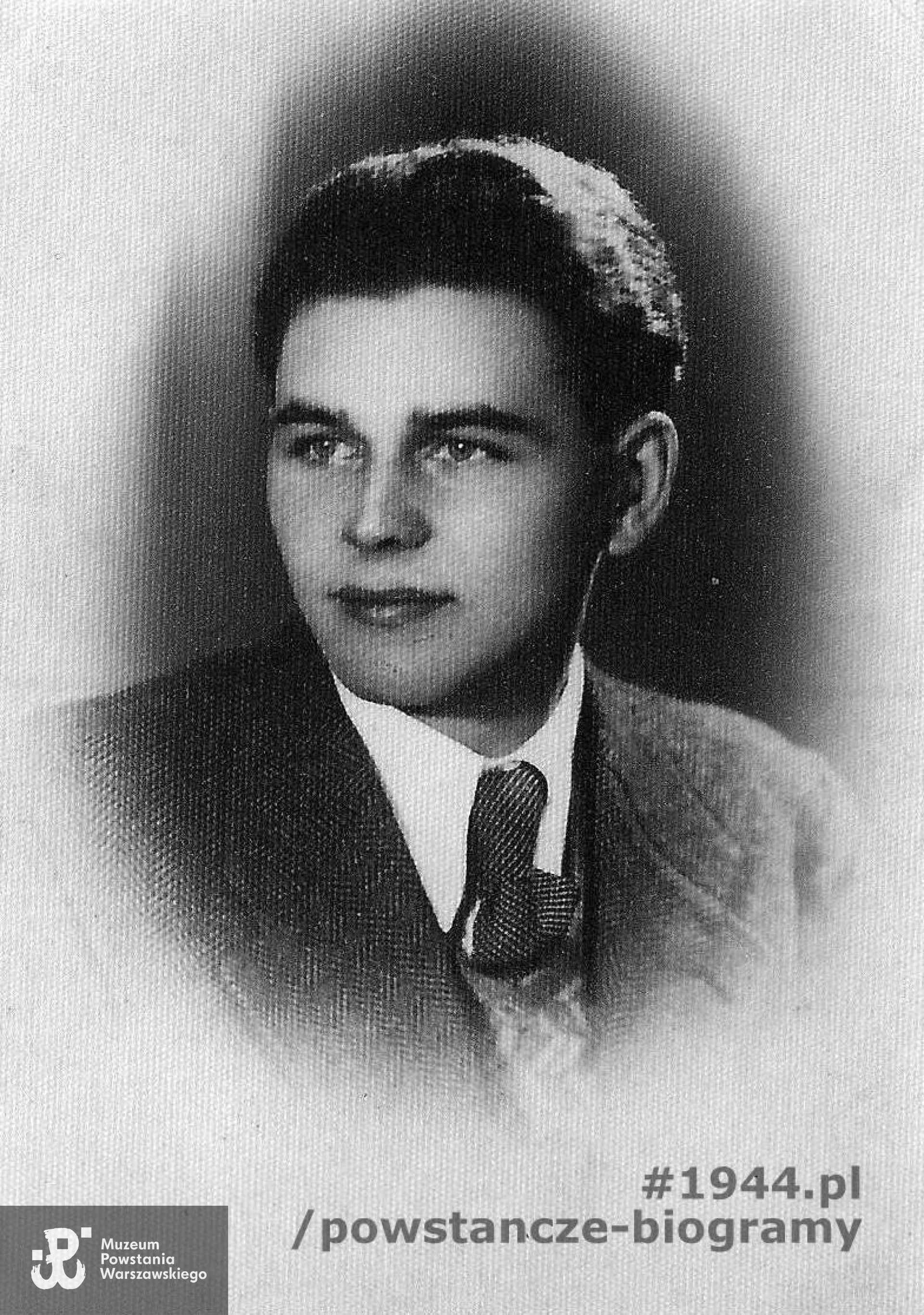 Aleksander Gawłowski, Warszawa 1941 r. Fotografia z archiwum rodzinnego brata, p. Stanisława Gawłowskiego