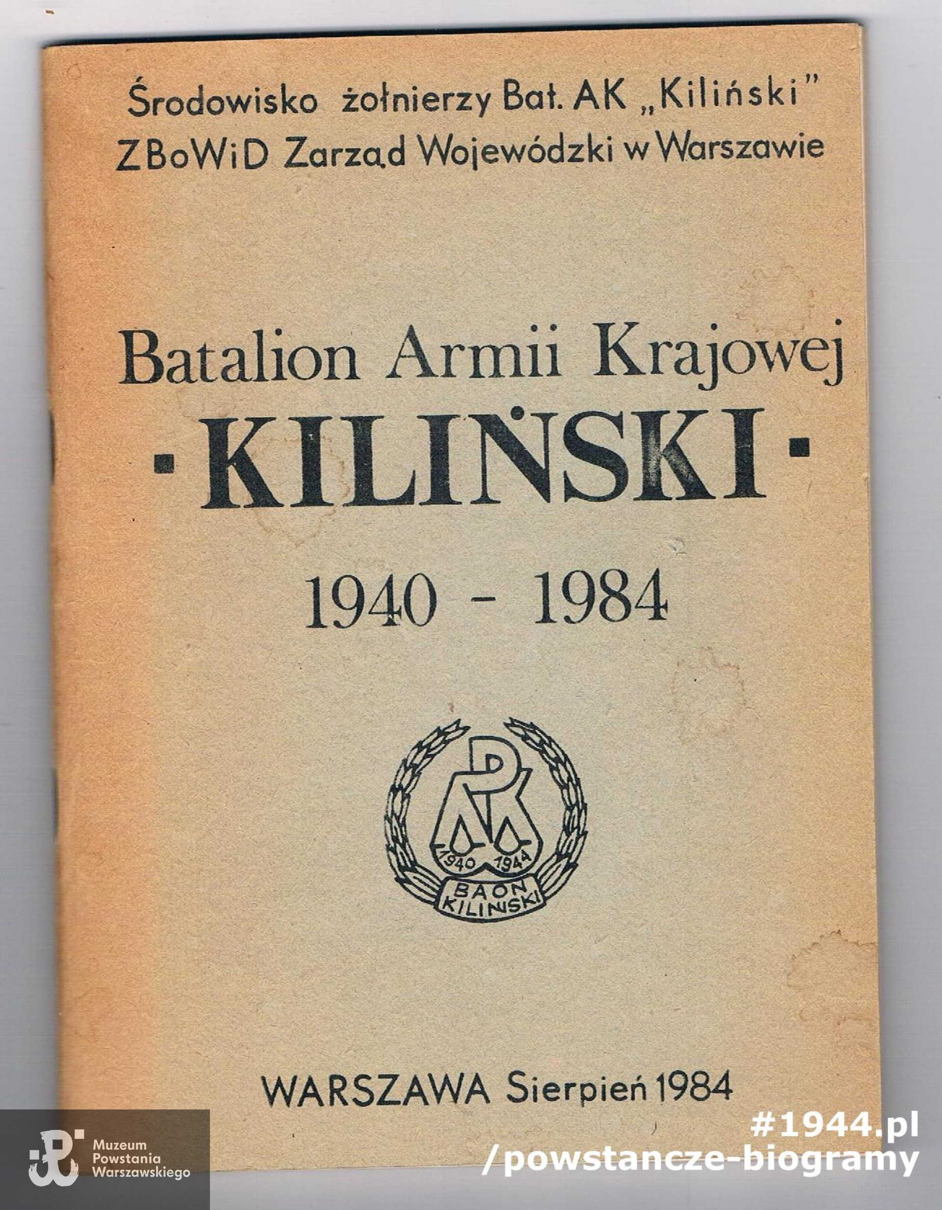 Z archiwum rodzinnego syna, p. Krzysztofa Kłosiewicza
