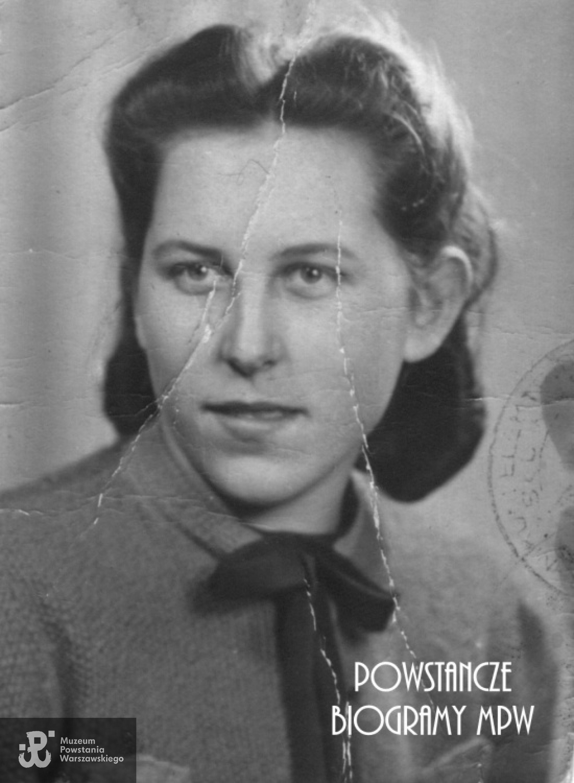 Anna Szaruch, po mężu Łoń ps. "Aneta" (1926-2013) Fot. z archiwum rodzinnego Włodzimierza Łonia.