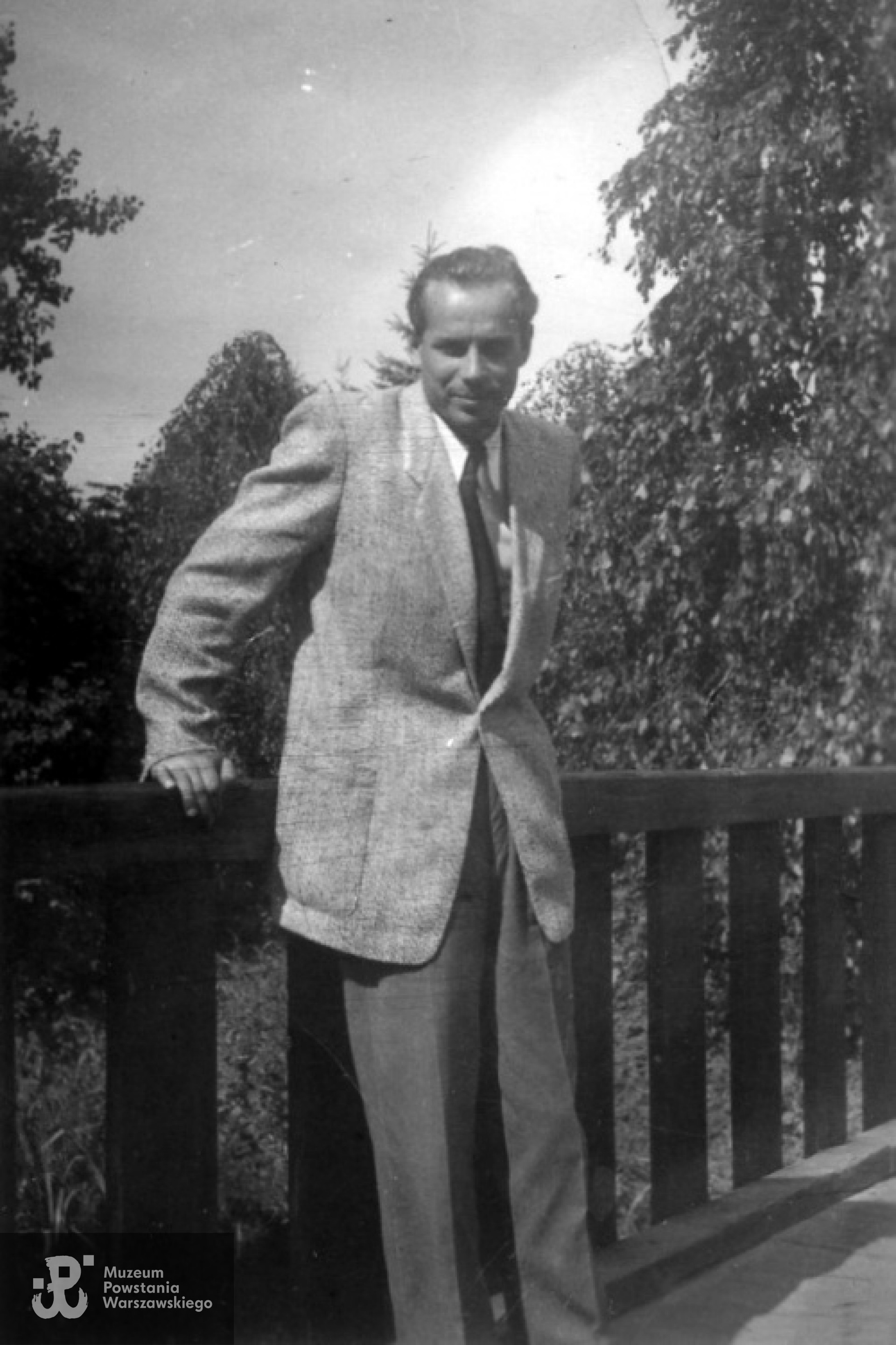 Jerzy Ładysław Gorycki, lata 40-te.  Archiwum rodzinne A. Siewiery