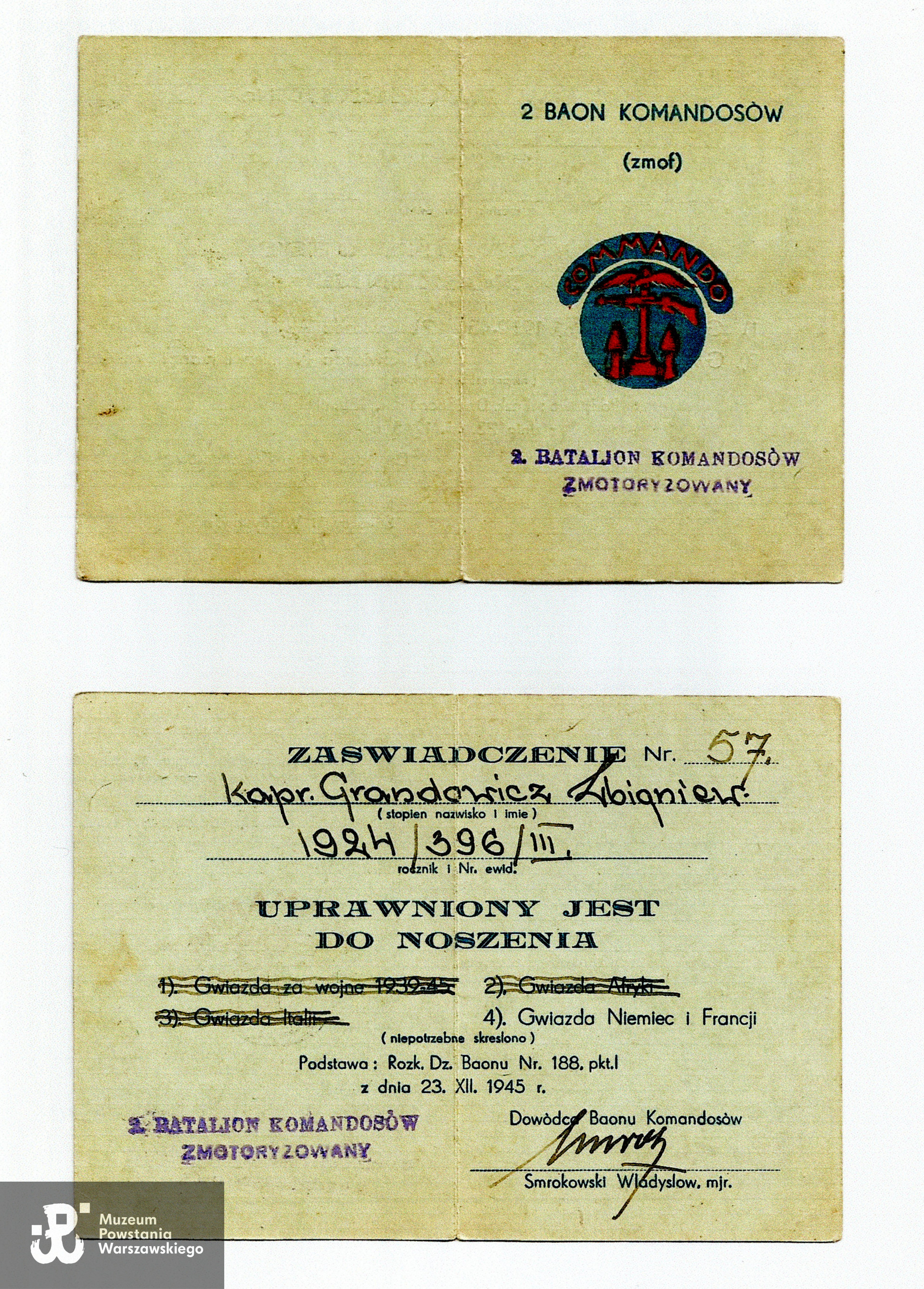 Z archiwum rodzinnego p. Reginy Grandowicz