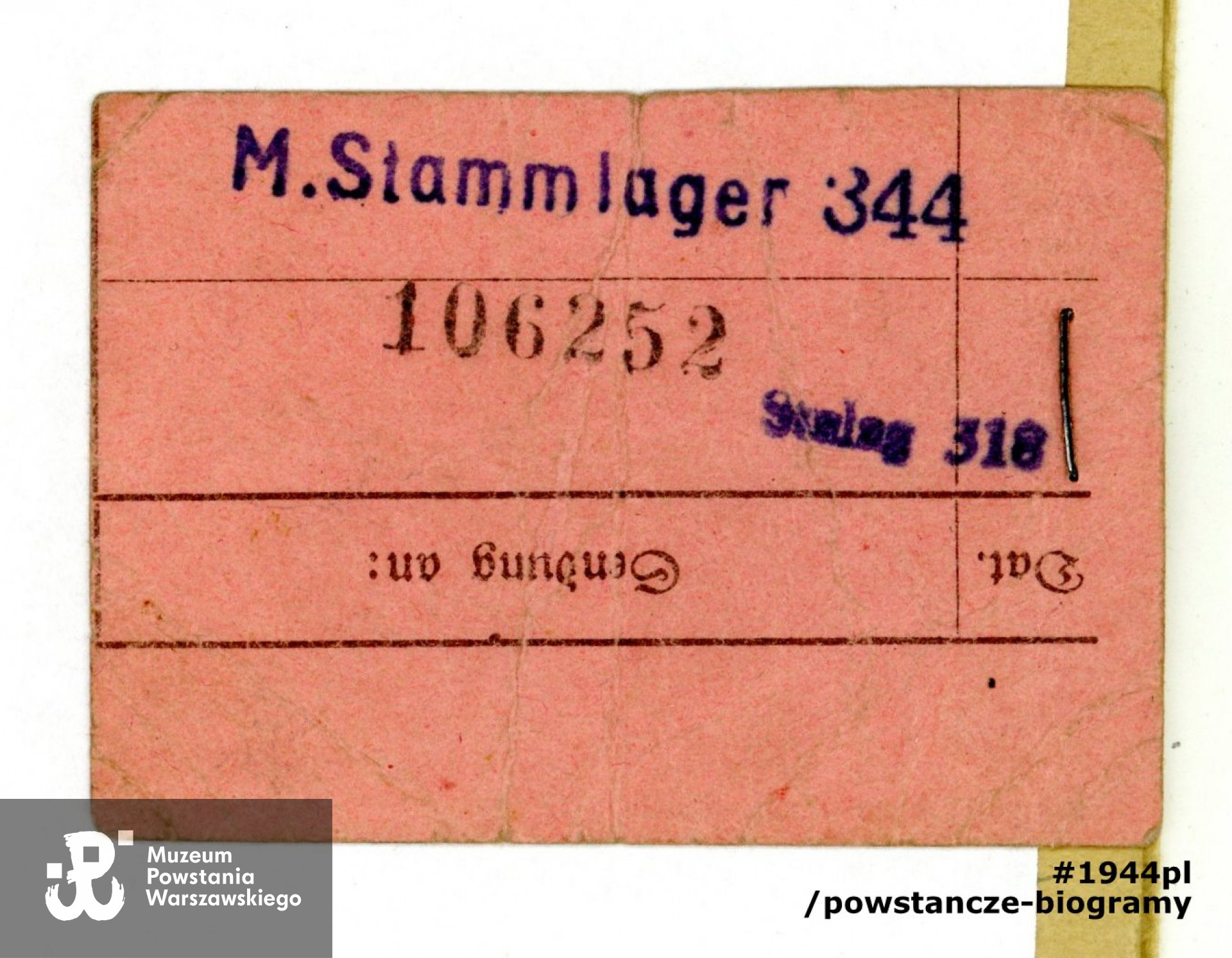 Ze zbiorów Muzeum Powstania Warszawskiego, sygn. P/6827