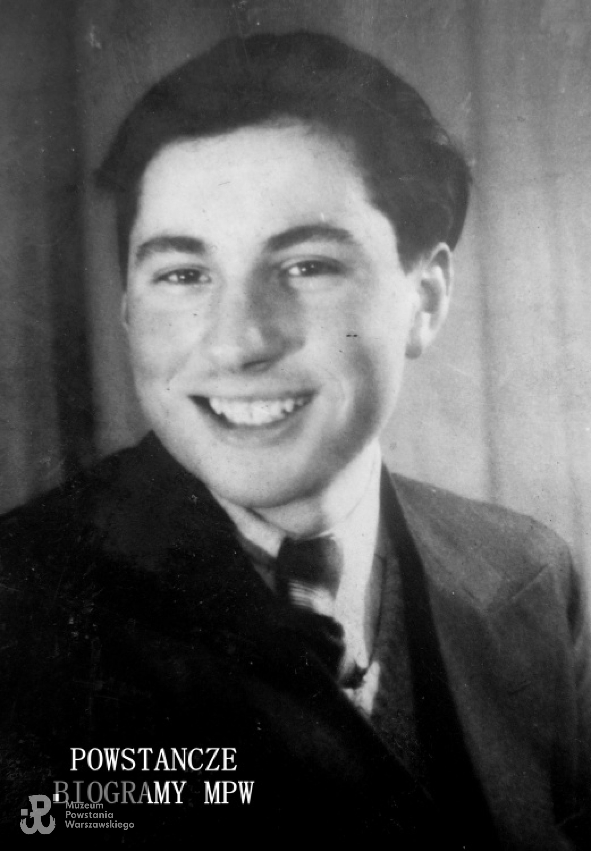 Benedykt Hulewicz "Ben" (1926-1944). Fot. AR MPW