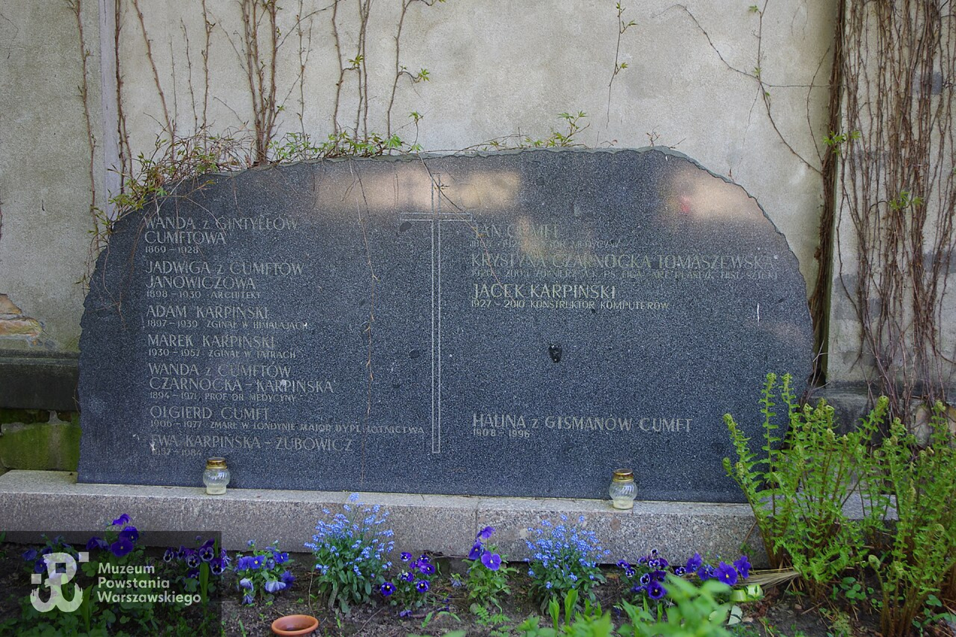 Mogiła na na Cmentarzu Ewangelicko-Reformowanym  w Warszawie.