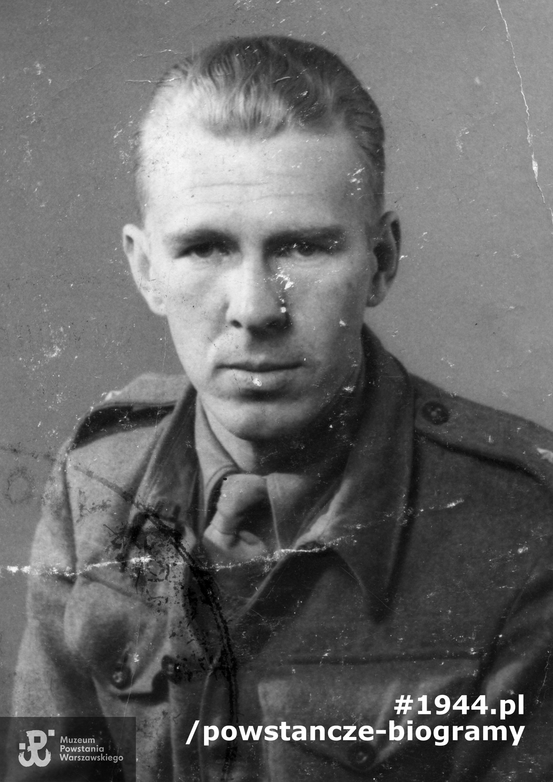 Lucjan Sikorski ps. "Gard", "Ludgard" (1913-1994).  Fot. materiały do Słownika Uczestników PW - zbiór WIEPW