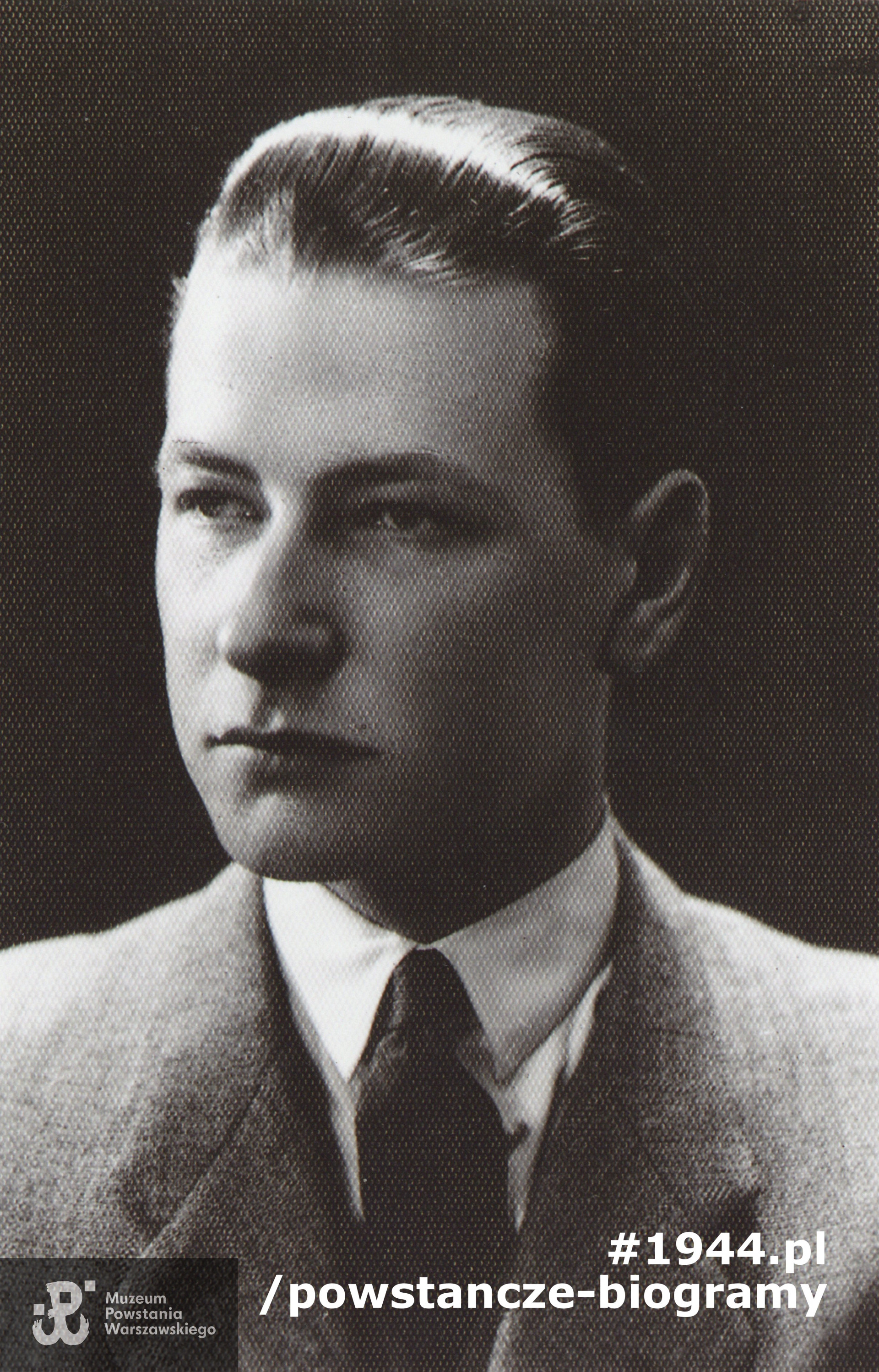 Jan Franciszek Starowieyski-Biberstein ps. "Jaś" (1919-1944). Fot. z archiwum rodzinnego brata, p. Andrzeja Starowieyskiego