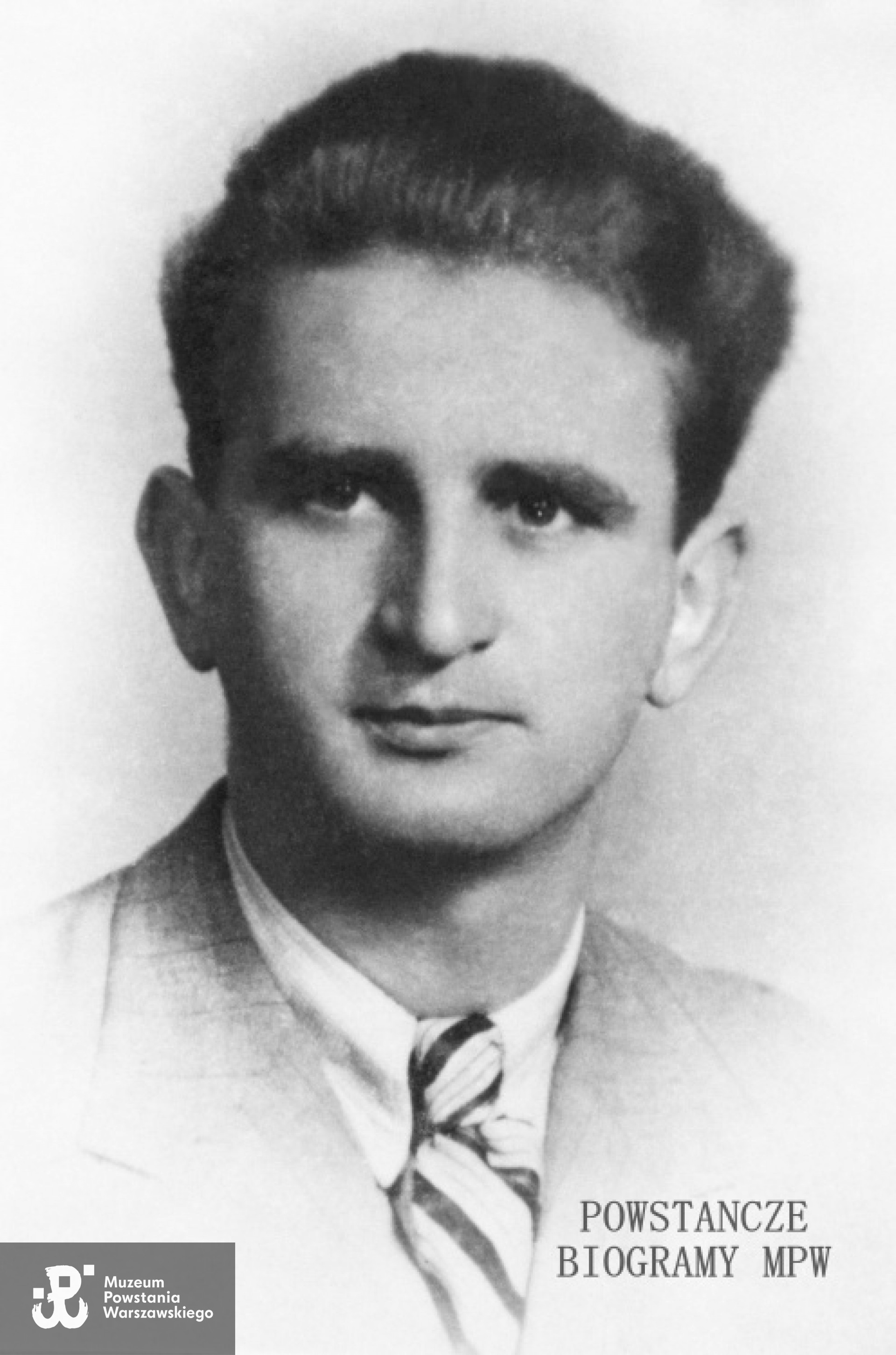 Kazimierz Milewski ps. "Janka" (1921-1944) Fot. AR MPW