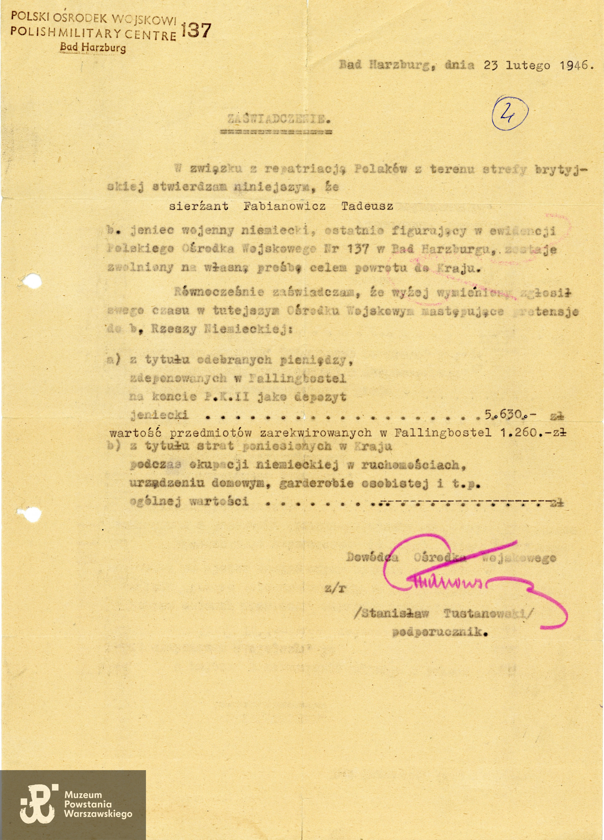 Ze zbiorów Muzeum Powstania Warszawskiego, sygn. P/7926/14