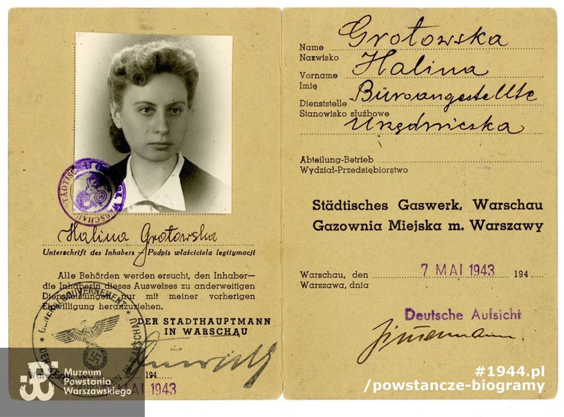 Ze zbiorów Muzeum Powstania Warszawskiego, sygn. P/8629 