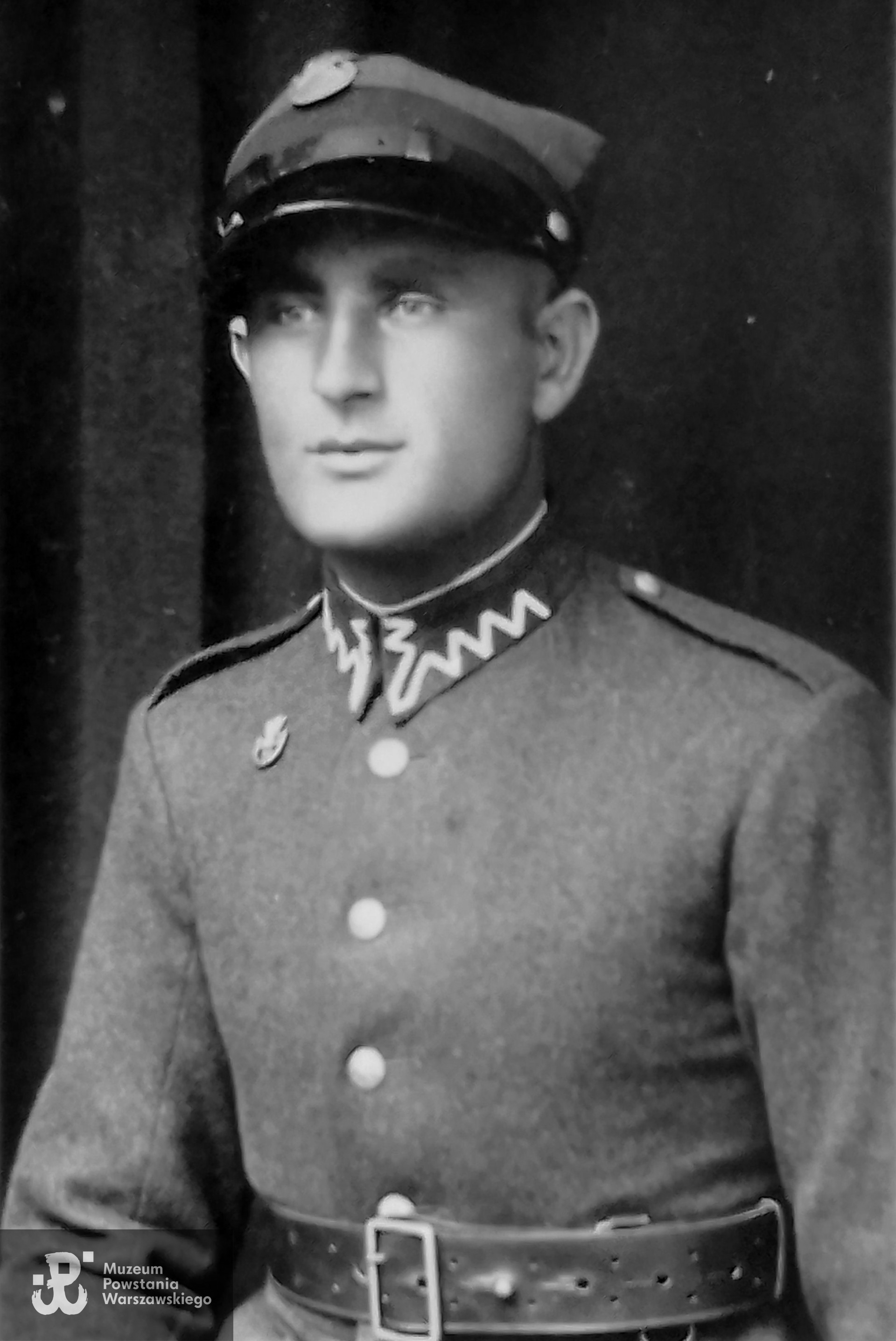 kpr. Zygmunt Stettner "Góral" (1912-1944). Fot. ze zbiorów rodzinnych, skan udostępniła p. Barbara Stettner-Stefańska, córka Powstańca