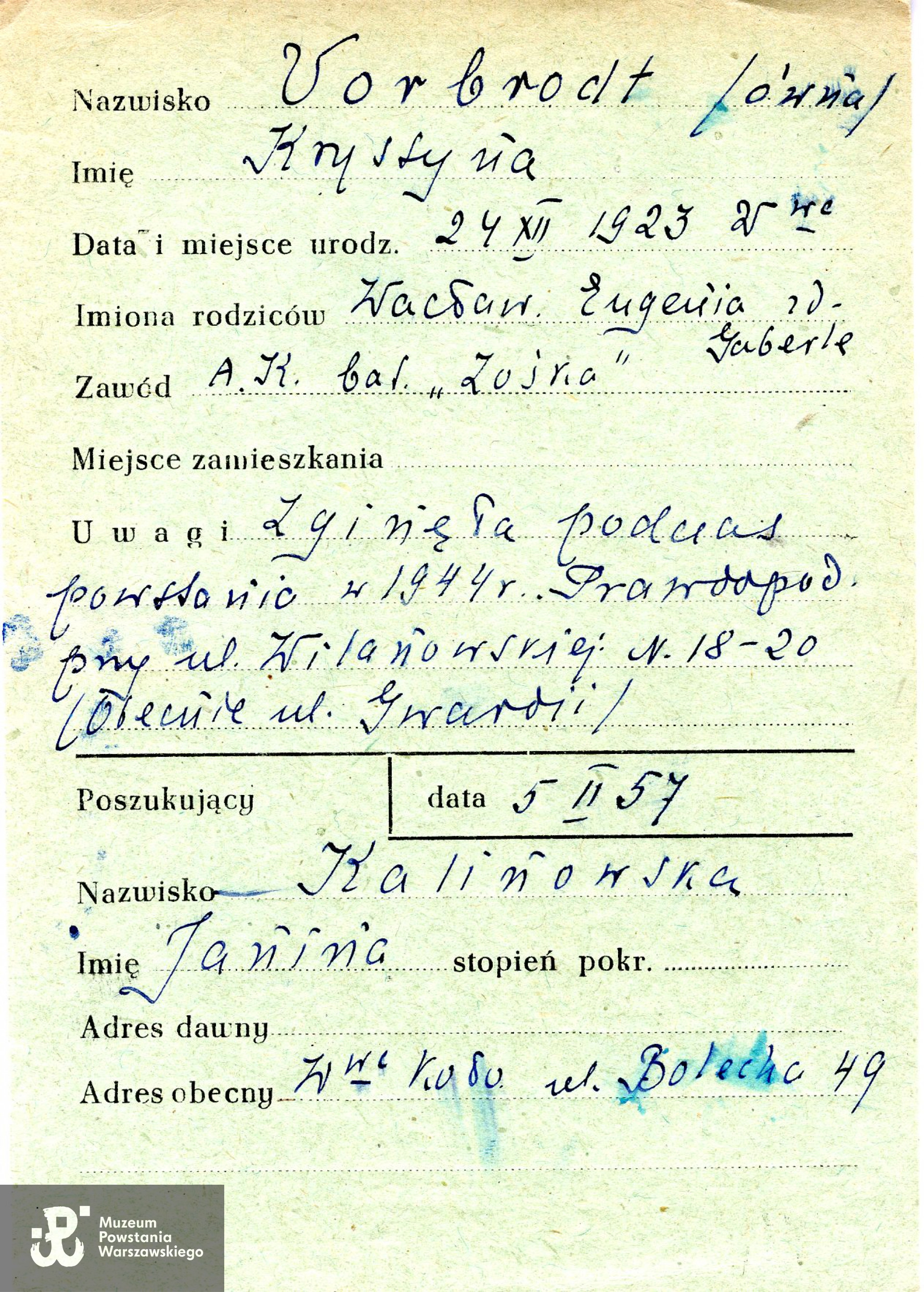 Ze zbiorów Polskiego Czerwonego Krzyża