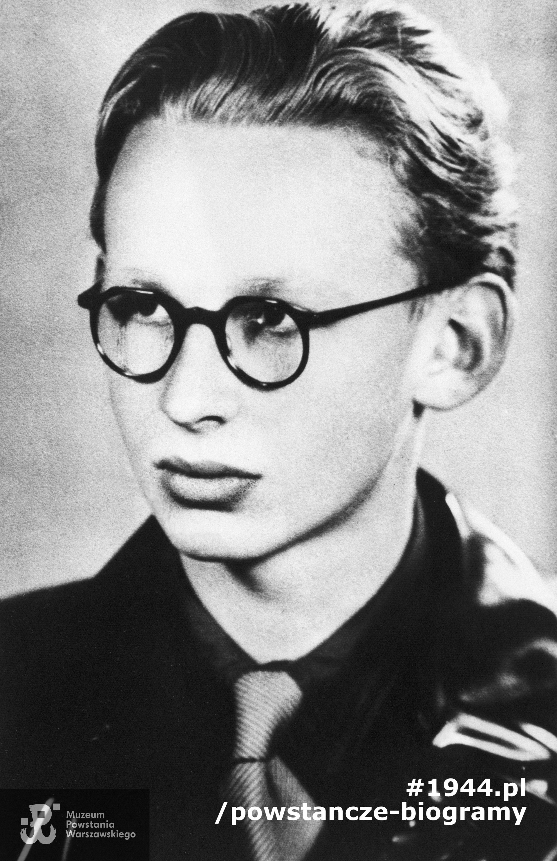 sierż. pchor. Jan Ernst "Witold" (1925-2003). Fot.  ze zbiorów Muzeum Powstania Warszawskiego - batalion "Zośka"