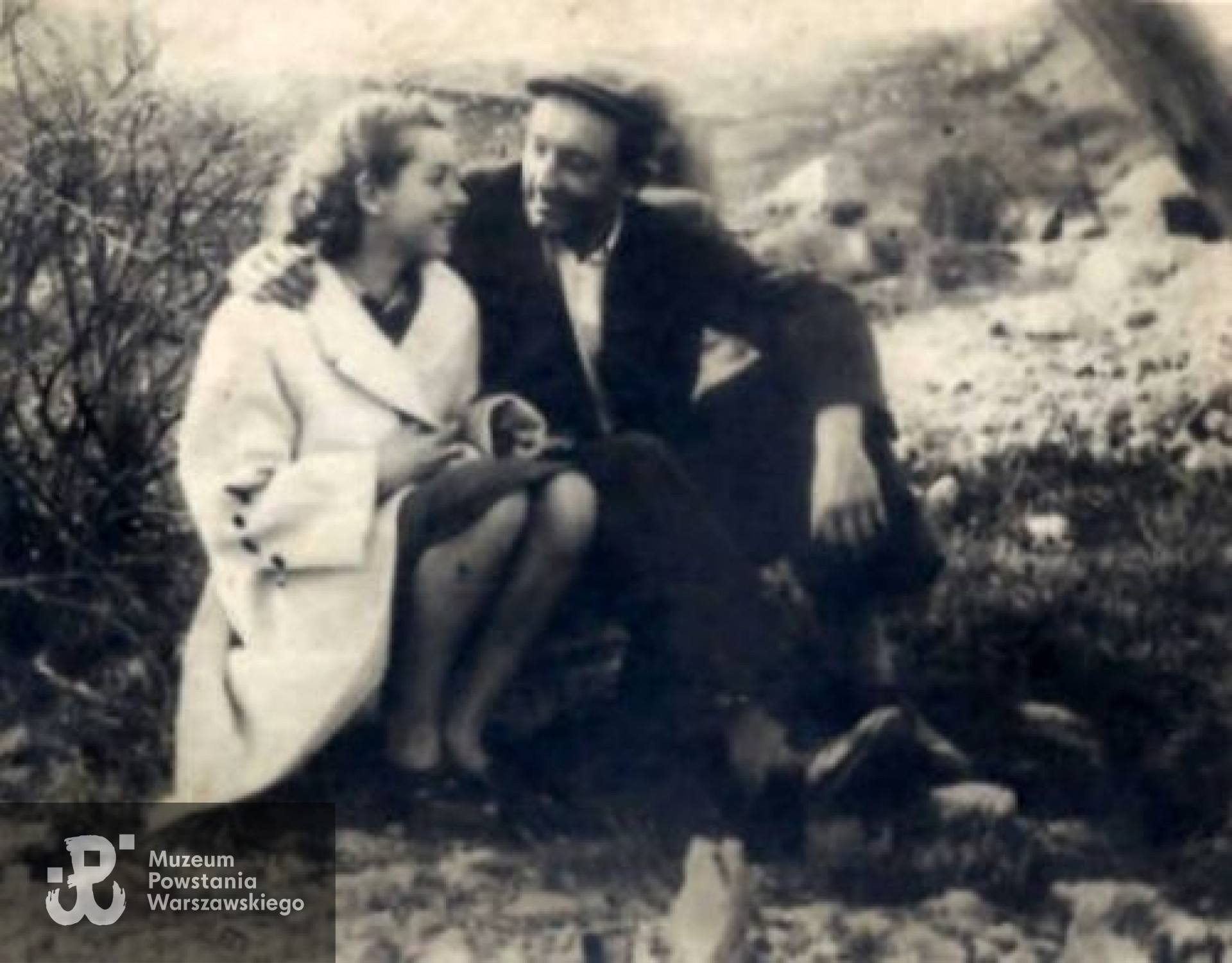 Z żoną Stefanią z domu Olszowiec. Fot. z archiwum rodzinnego Doroty Kępki