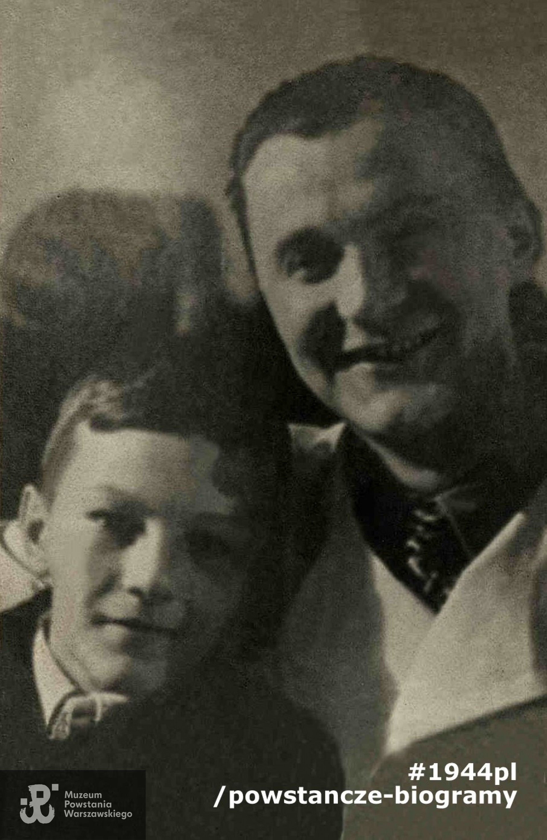 Fotografia z ojcem. Ze zbiorów prywatnych p. Ryszarda Mariana Zielińskiego ps. „Ryś” 