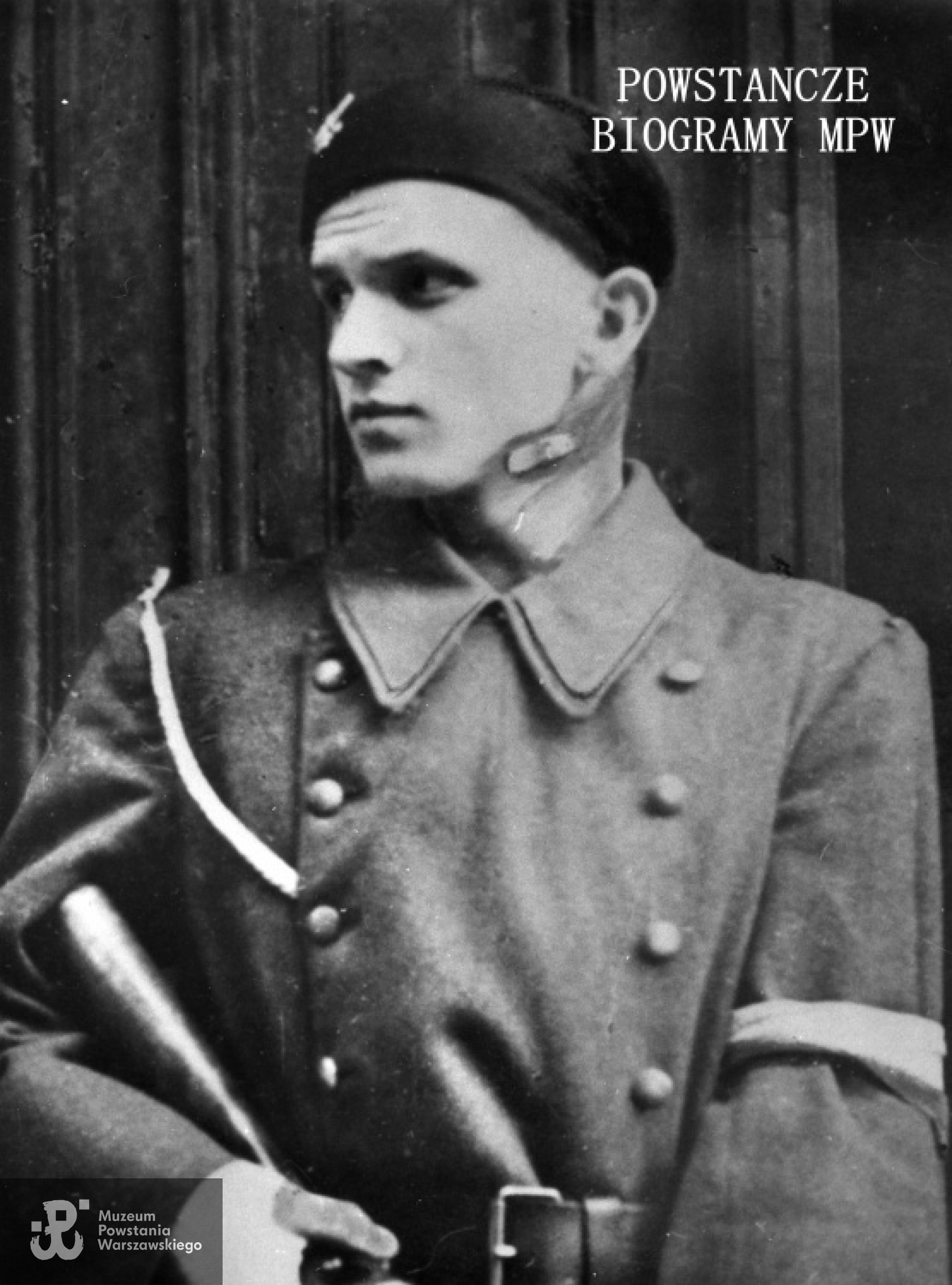 Strz. Maciej Strzyżewski "Genek". Fot. ze zbiorów Muzeum Powstania Warszawskiego, sygn. MPW-IK/2203