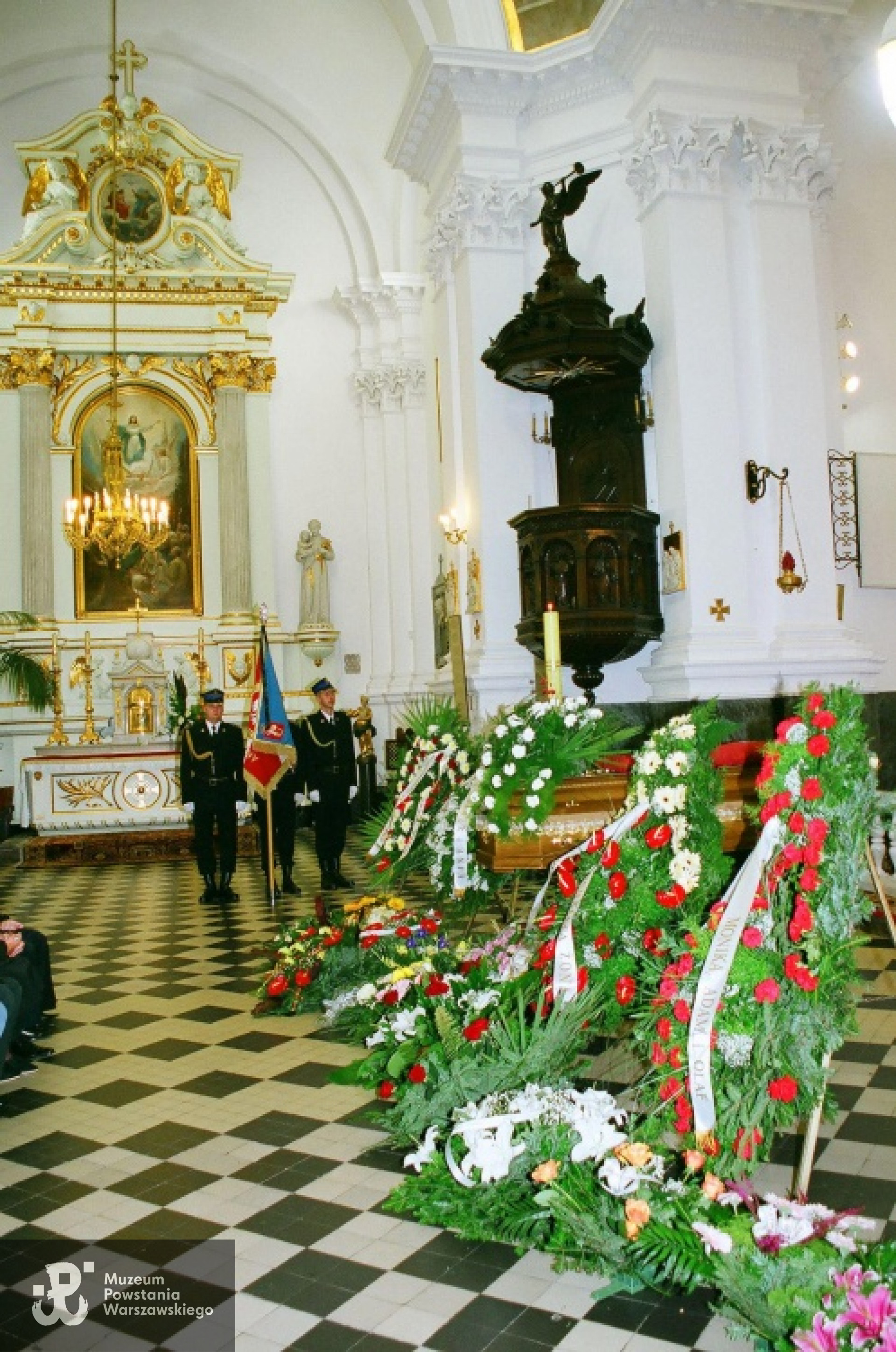 21 września 2006 r. - nabożeństwo żałobne w kościele św. Karola Boromeusza na Powązkach