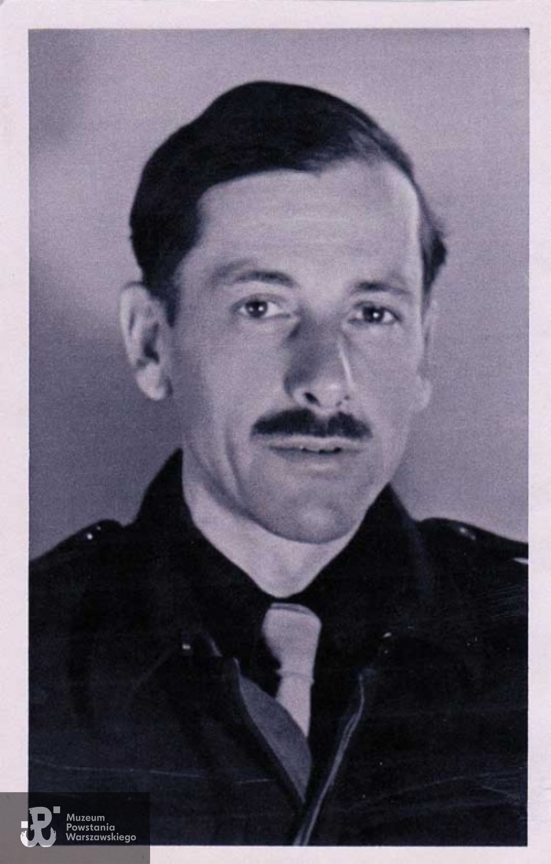 por. Lisowski w mundurze Polskich Sił Zbrojnych na Zachodzie - rok 1946