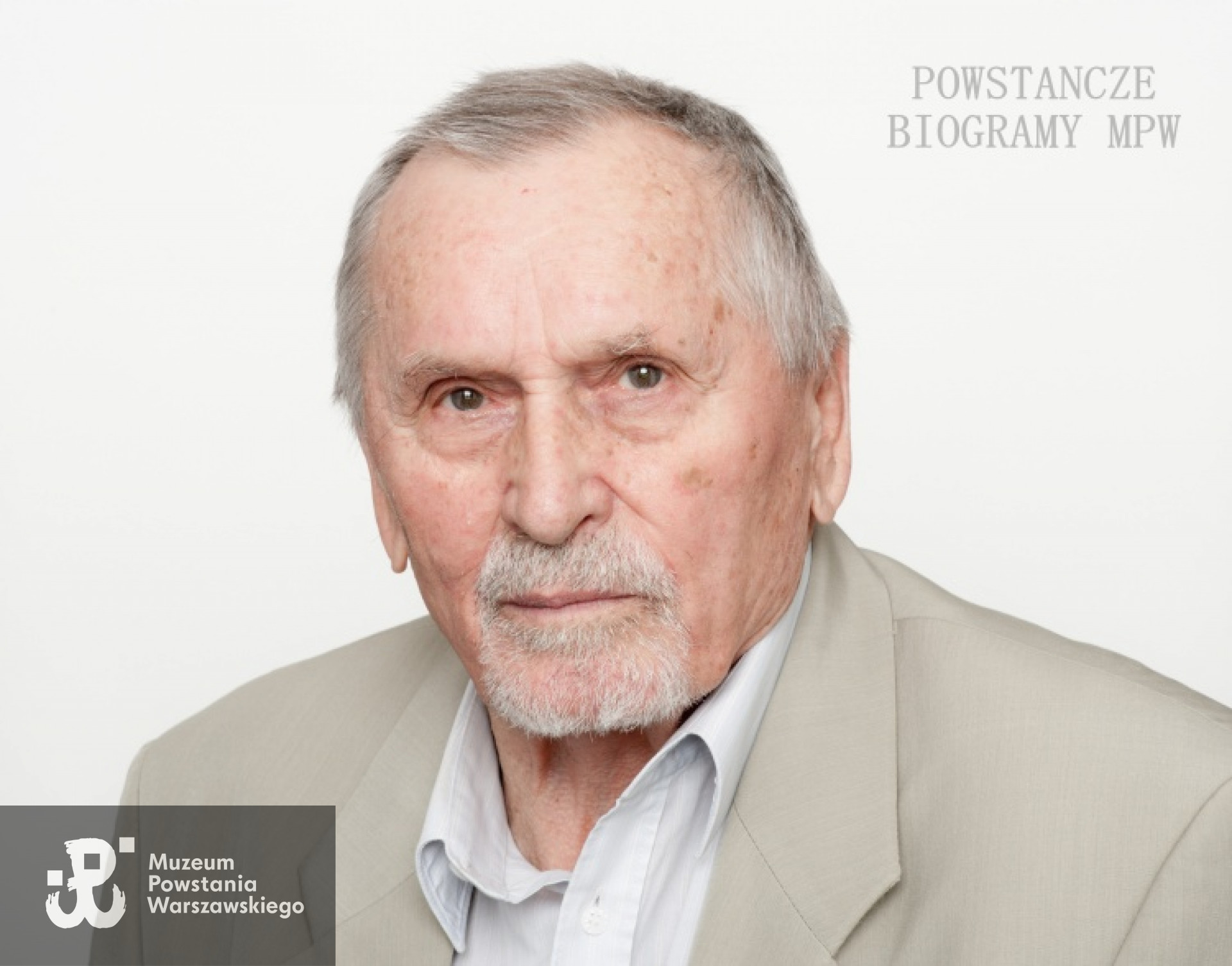 Zdjęcie z serii portretów Powstańców Warszawskich w ramach projektu "1944/70/2014" realizowanego przez grupę WWPHOTO dla uczczenia 70. rocznicy wybuchu Powstania Warszawskiego. Muzeum Powstania Warszawskiego, 22.07-04.08 2013.