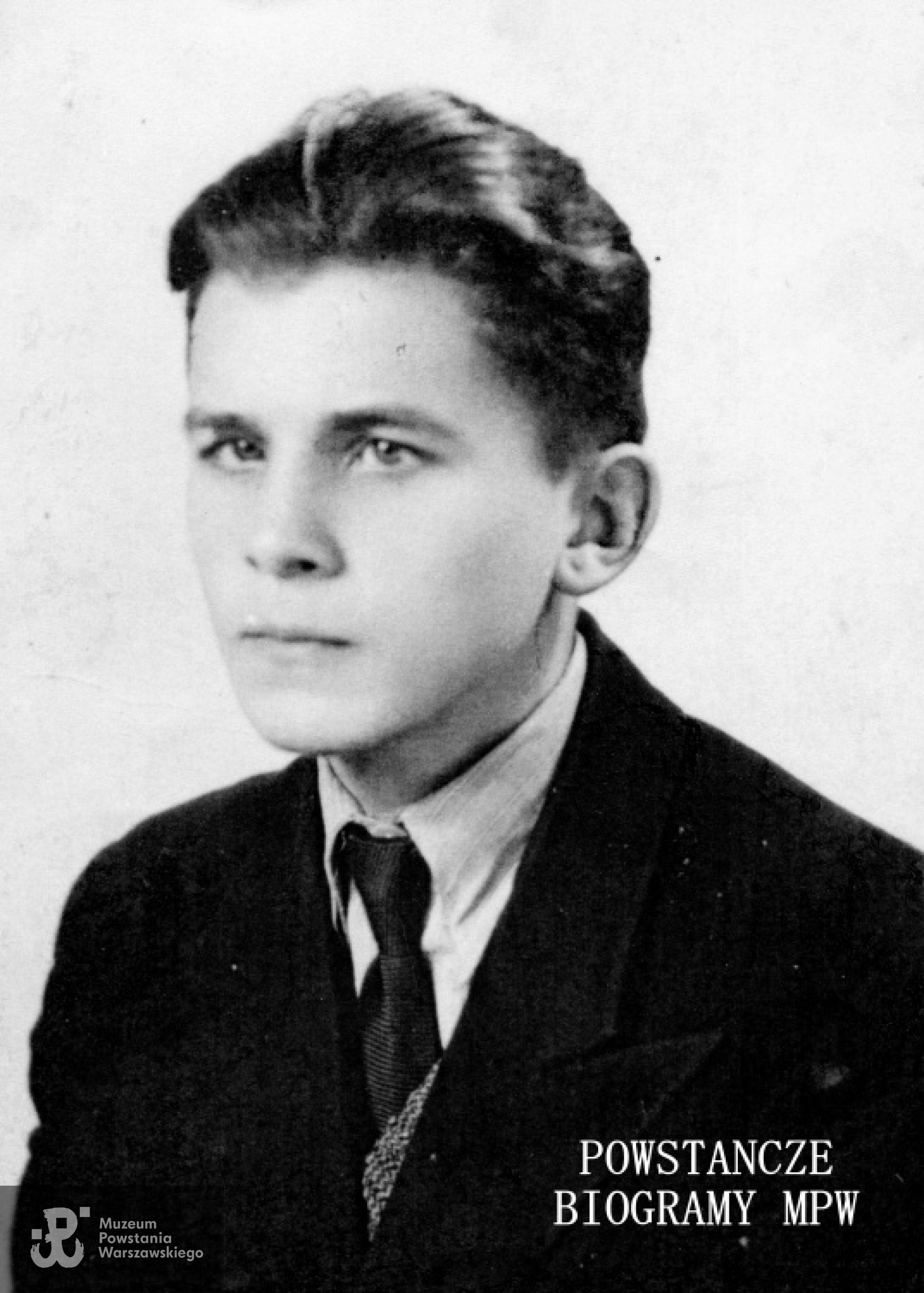 Marian Czujkowski "Grom" (1925-1944). Fot. archiwum rodzinne