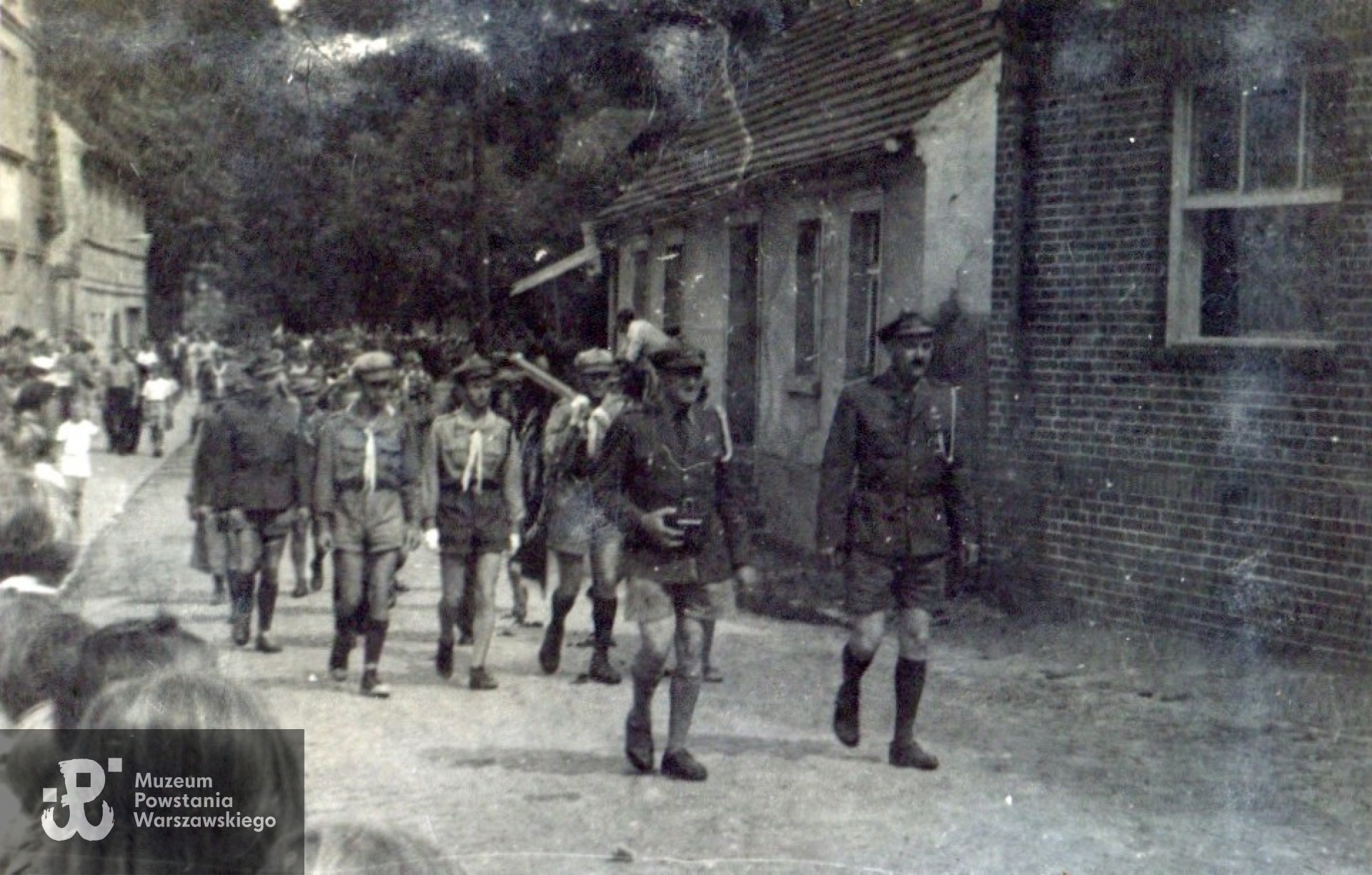 Harcerstwo w Łagowie, okres powojenny. Fot. ze zbiorów rodzinnych, skan udostępnił p. Krzysztof Wierzbicki, syn Powstańca